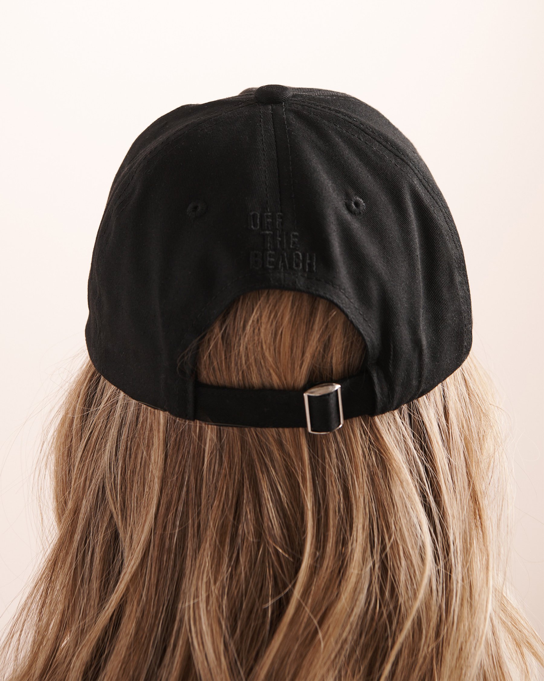 OFF THE BEACH Casquette de baseball Noir 02500028 - View3
