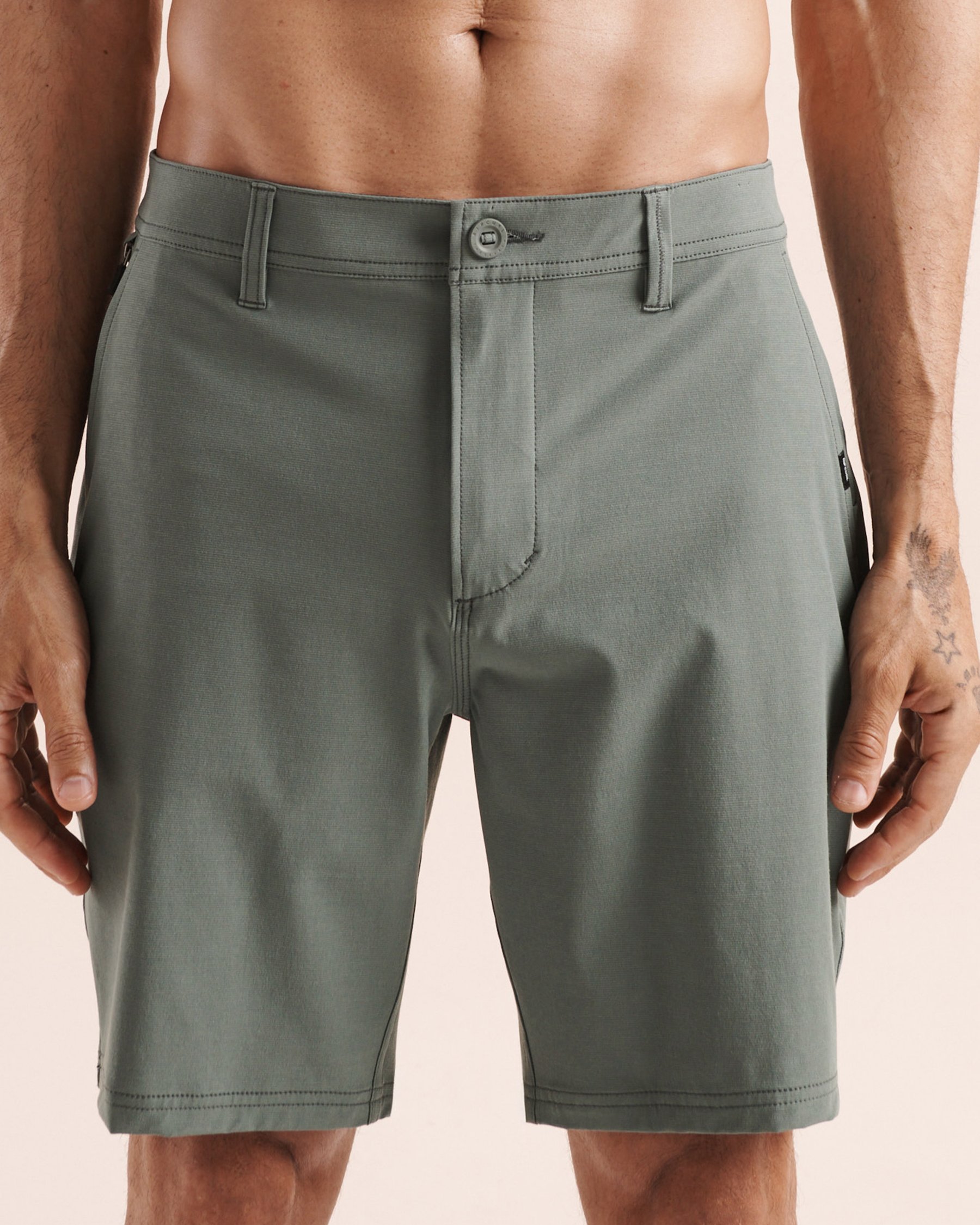 RIP CURL Phase Nineteen 19" Boardwalk Hybrid Short Green 02ZMWS - View1