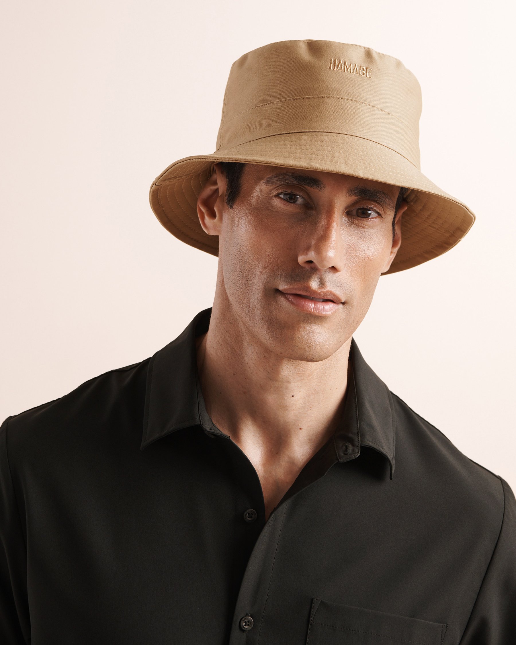 HAMABE Bucket Hat Beige 04300001 - View1
