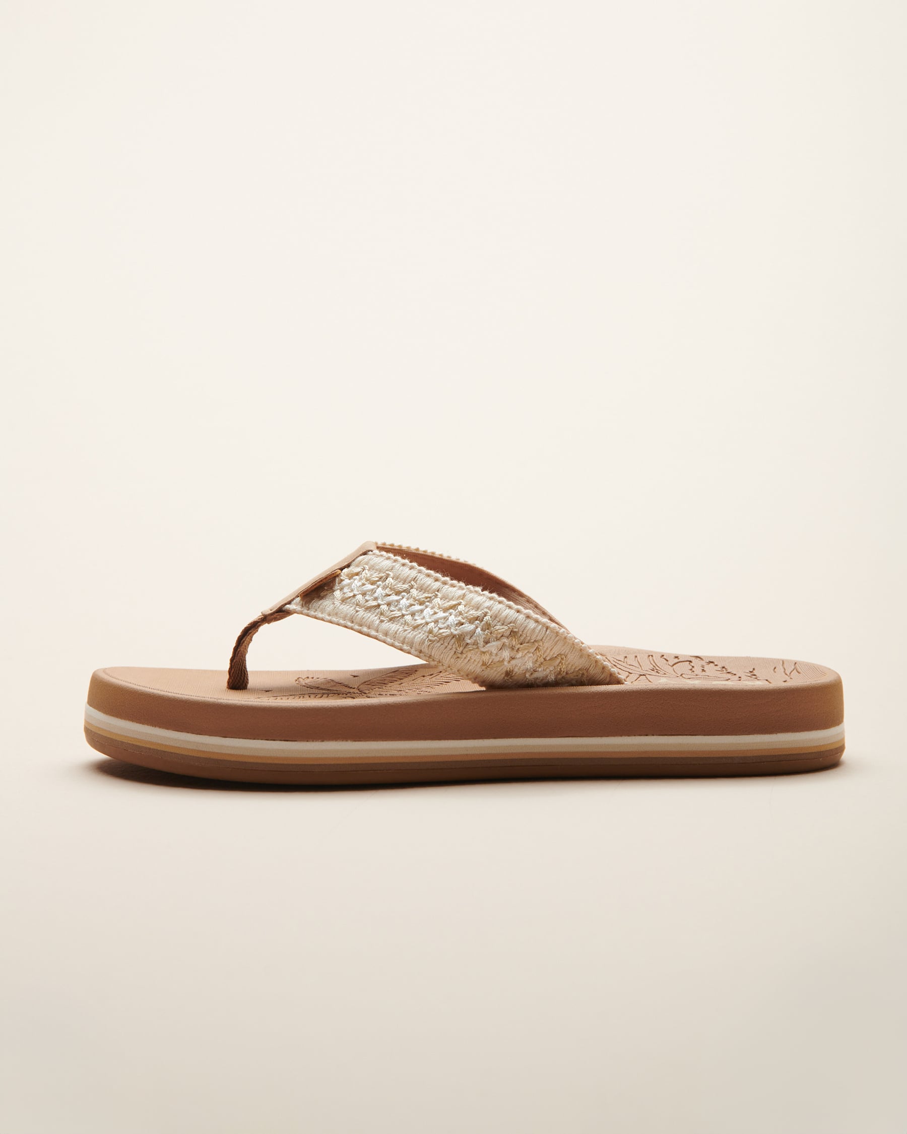 ROXY Colbee Hi II  Flip-Flop Beige and white 14400648 - View3