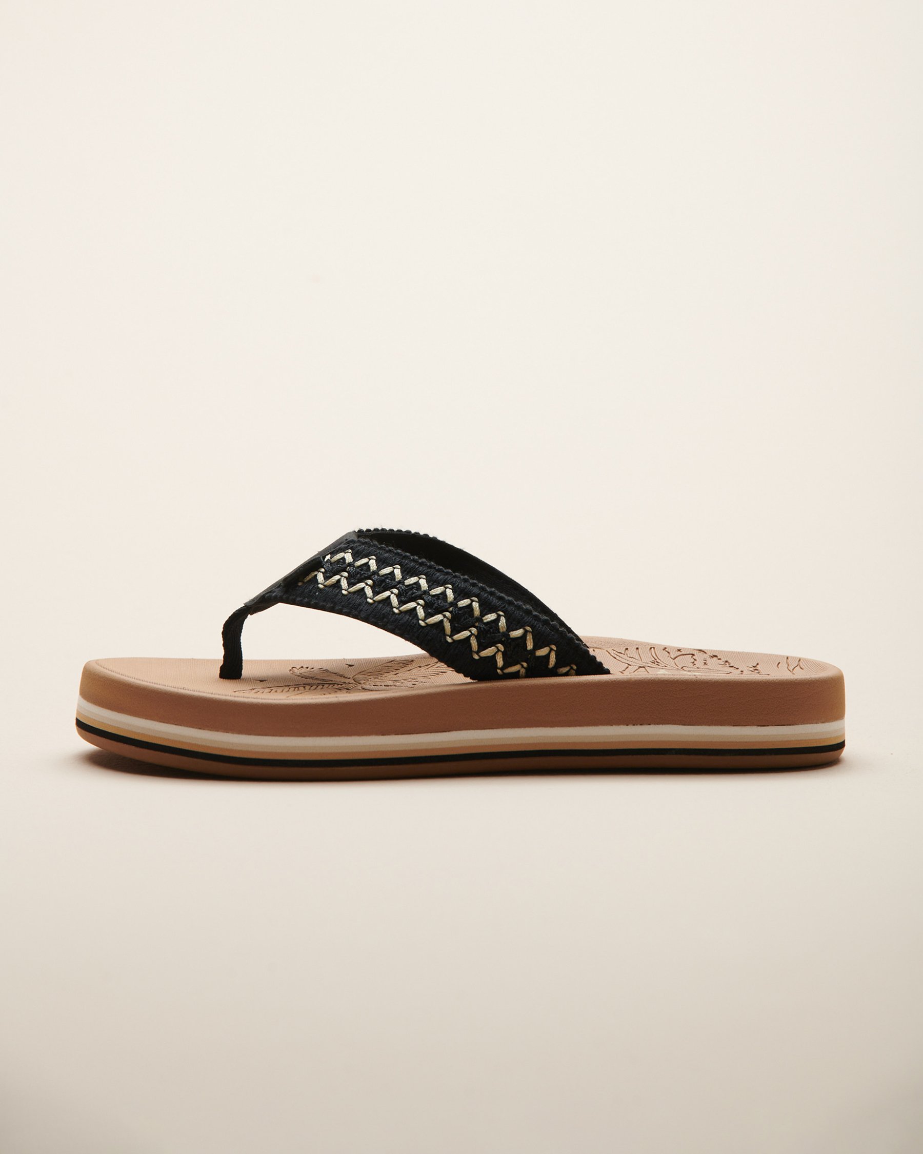 ROXY Colbee Hi II  Flip-Flop Beige, black and white 10436522 - View3