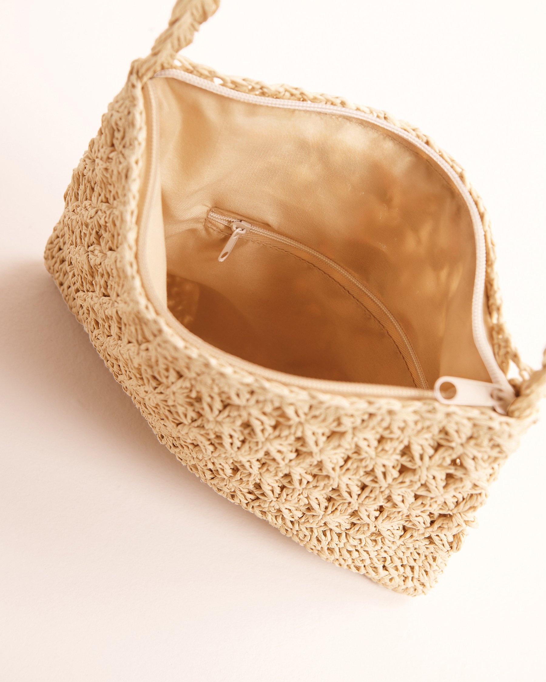BIKINI VILLAGE Crossbody Bag Beige 02500023 - View2