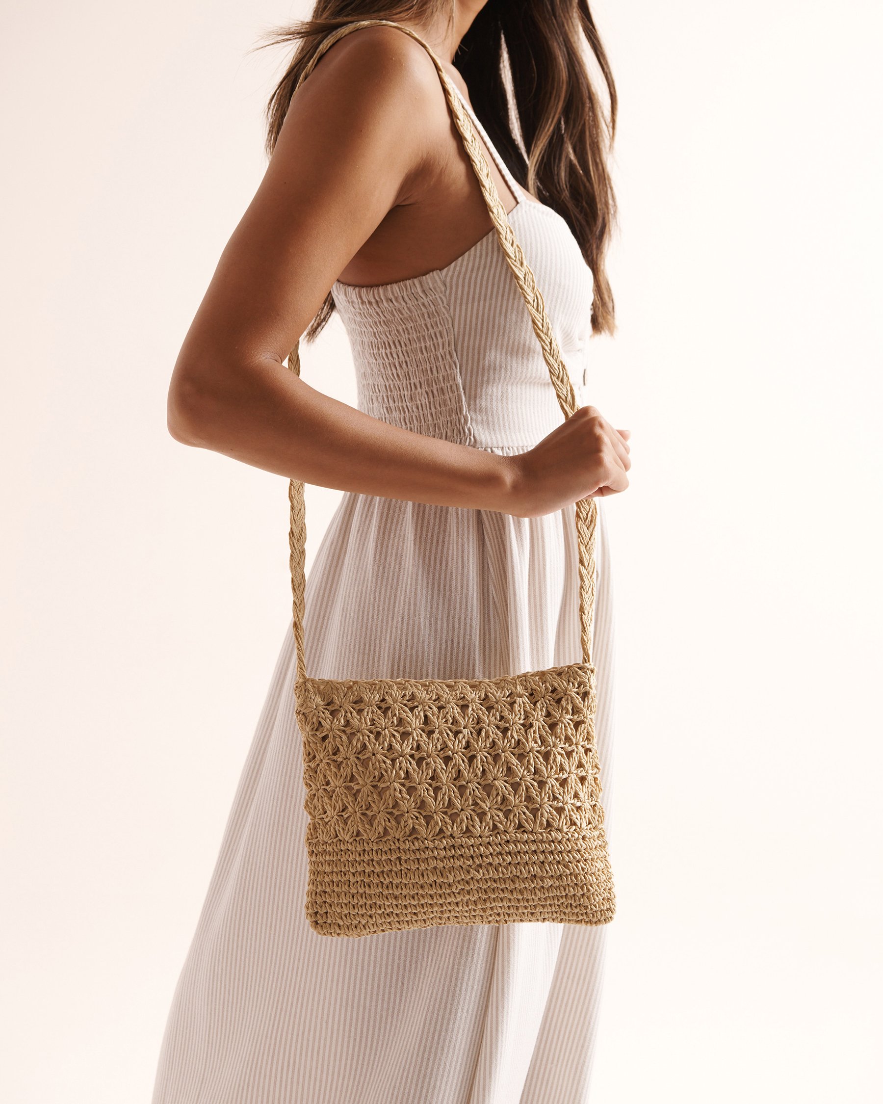 BIKINI VILLAGE Crossbody Bag Beige 02500023 - View3