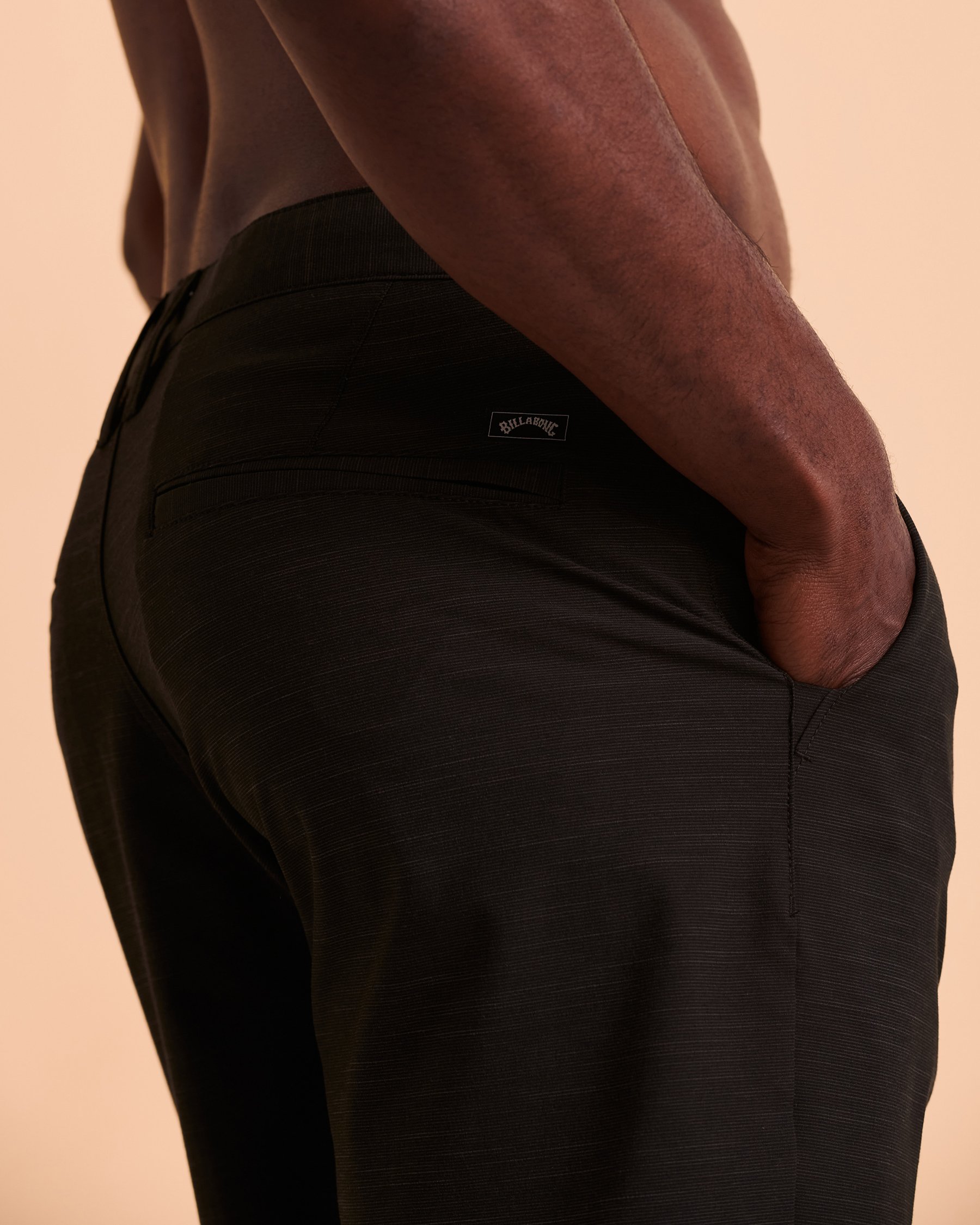 BILLABONG Crossfire Slub Hybrid Short Black BL000548M - View3