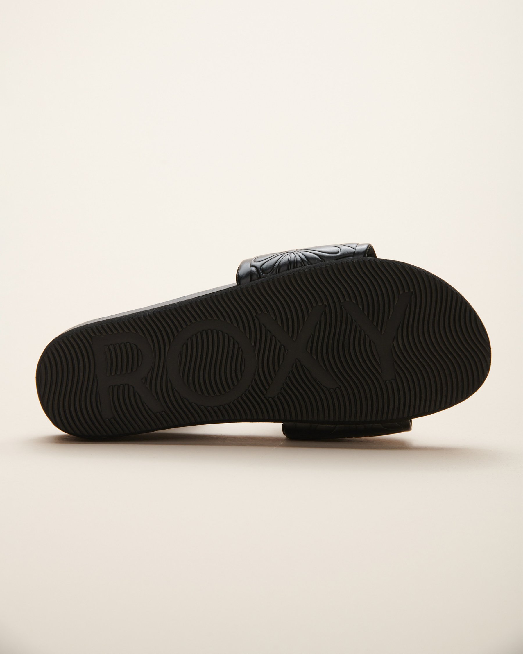 ROXY Nani Slide Floral Textured Strap Black 14400716 - View2