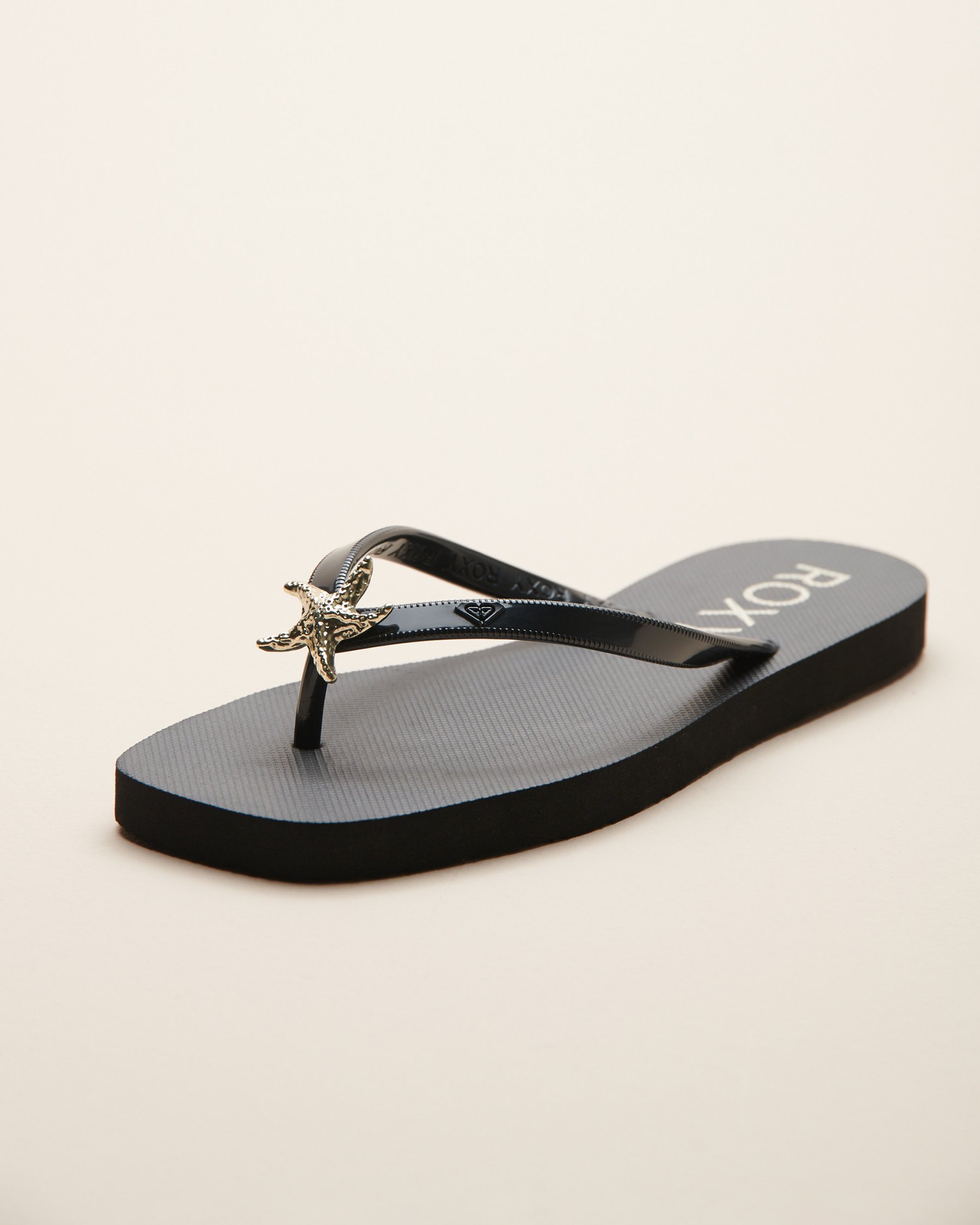 ROXY Sea Star Charm Flip-Flop Black 14438952 - View5