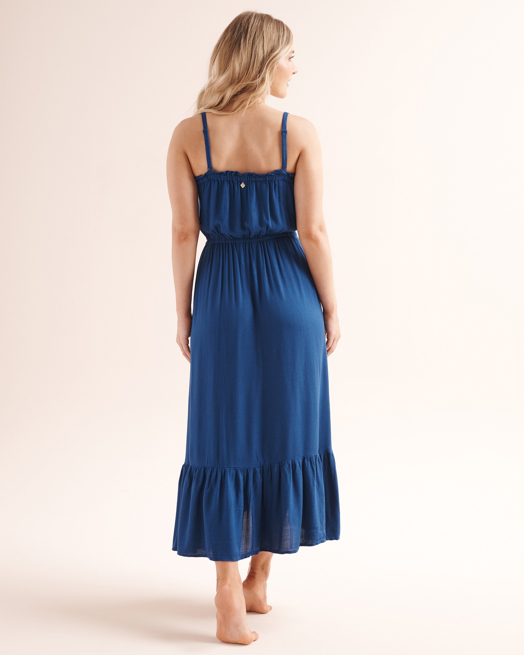 COSTA DEL REY Robe longue tube Bleu sodalite 02300212 - View2