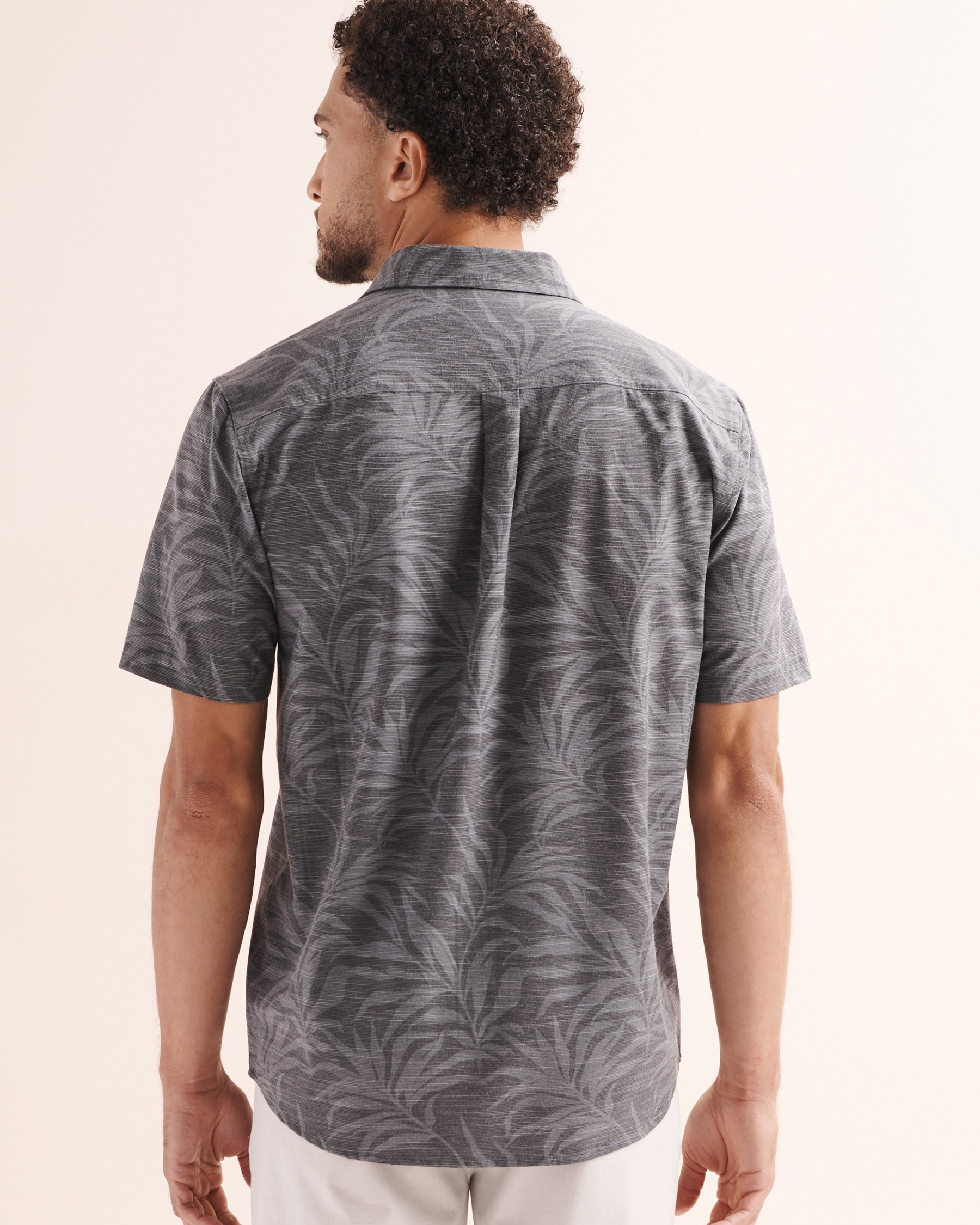 O'NEILL UPF Slub Relaxed Fit Shirt Black and grey SP2610412 - View2
