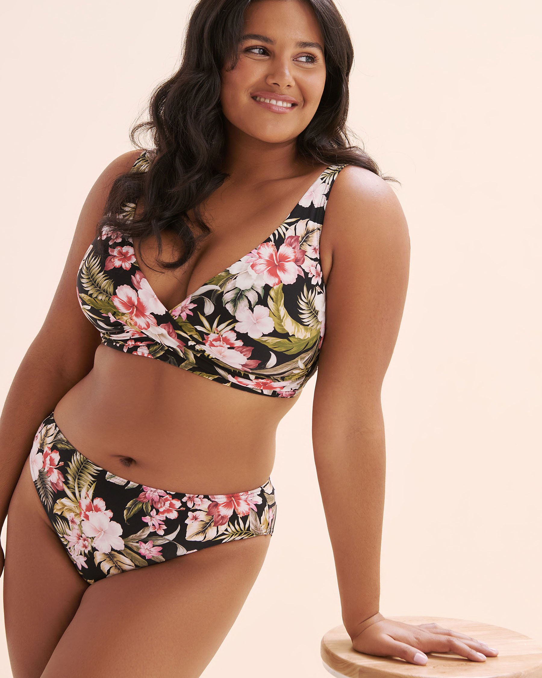 ARTESANDS Tropisian Delacroix Basic Bikini Bottom Black AT4006TN - View12