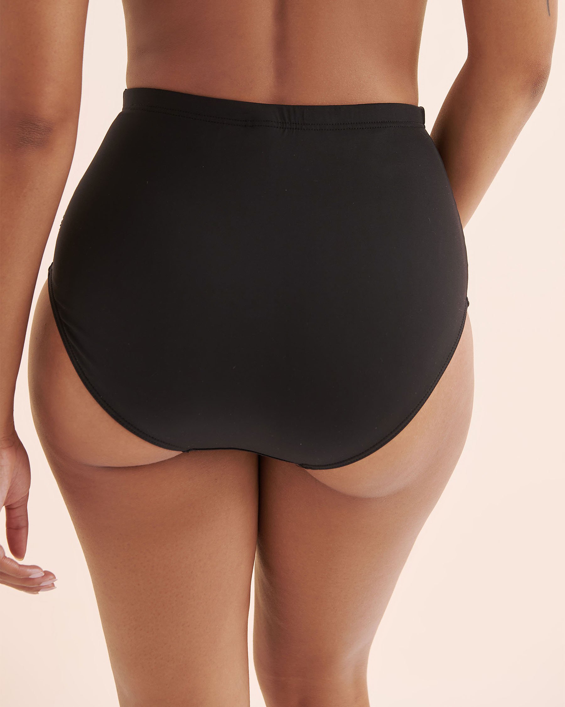 ARTESANDS Hues Botticelli High Waist Bikini Bottom Black AT4705P - View9