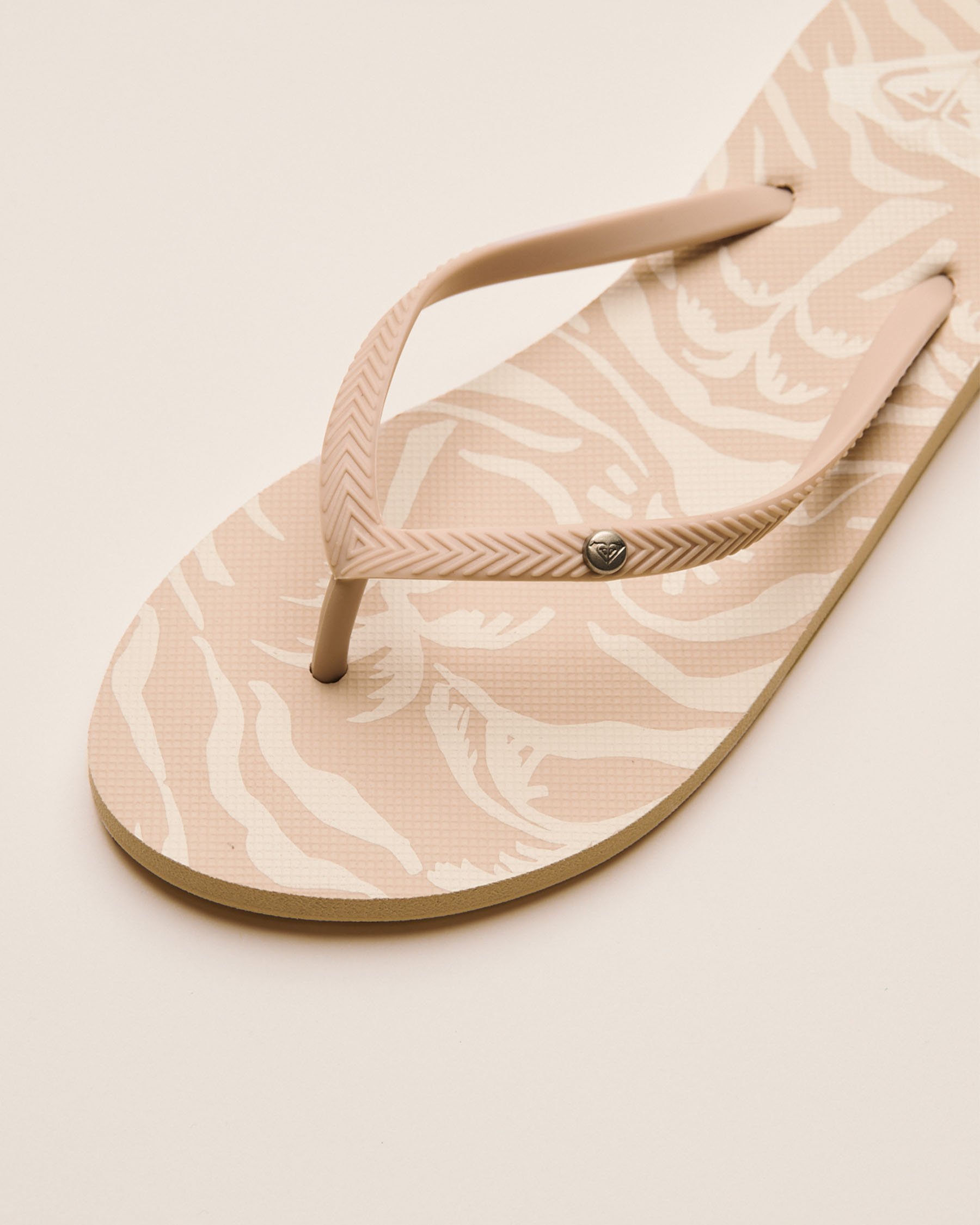 ROXY Bermuda Print Flip-flops Beige and white 14039240 - View4