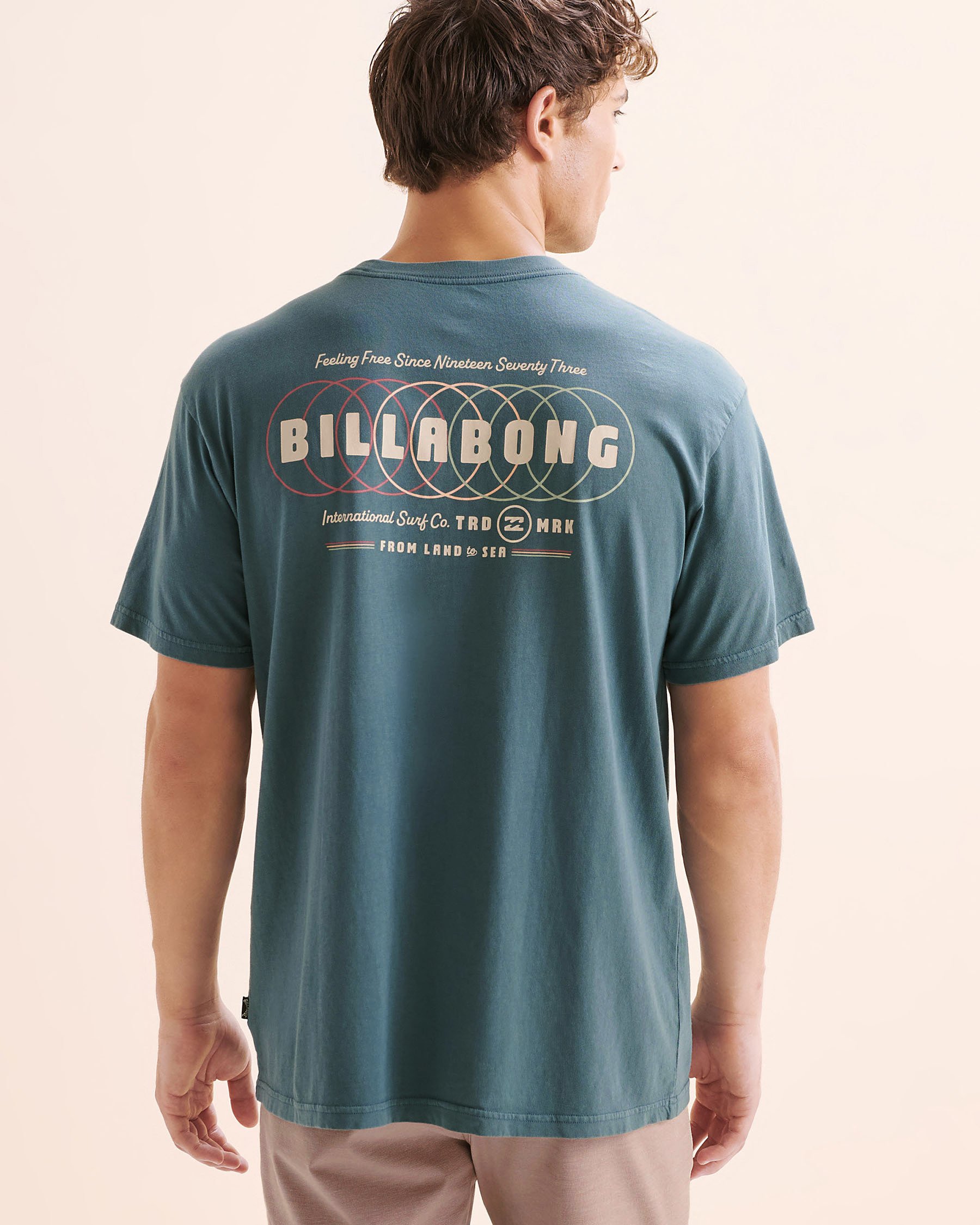 BILLABONG South Runner Premium Short Sleeves T-Shirt Rustic Blue 24A524502 - View2