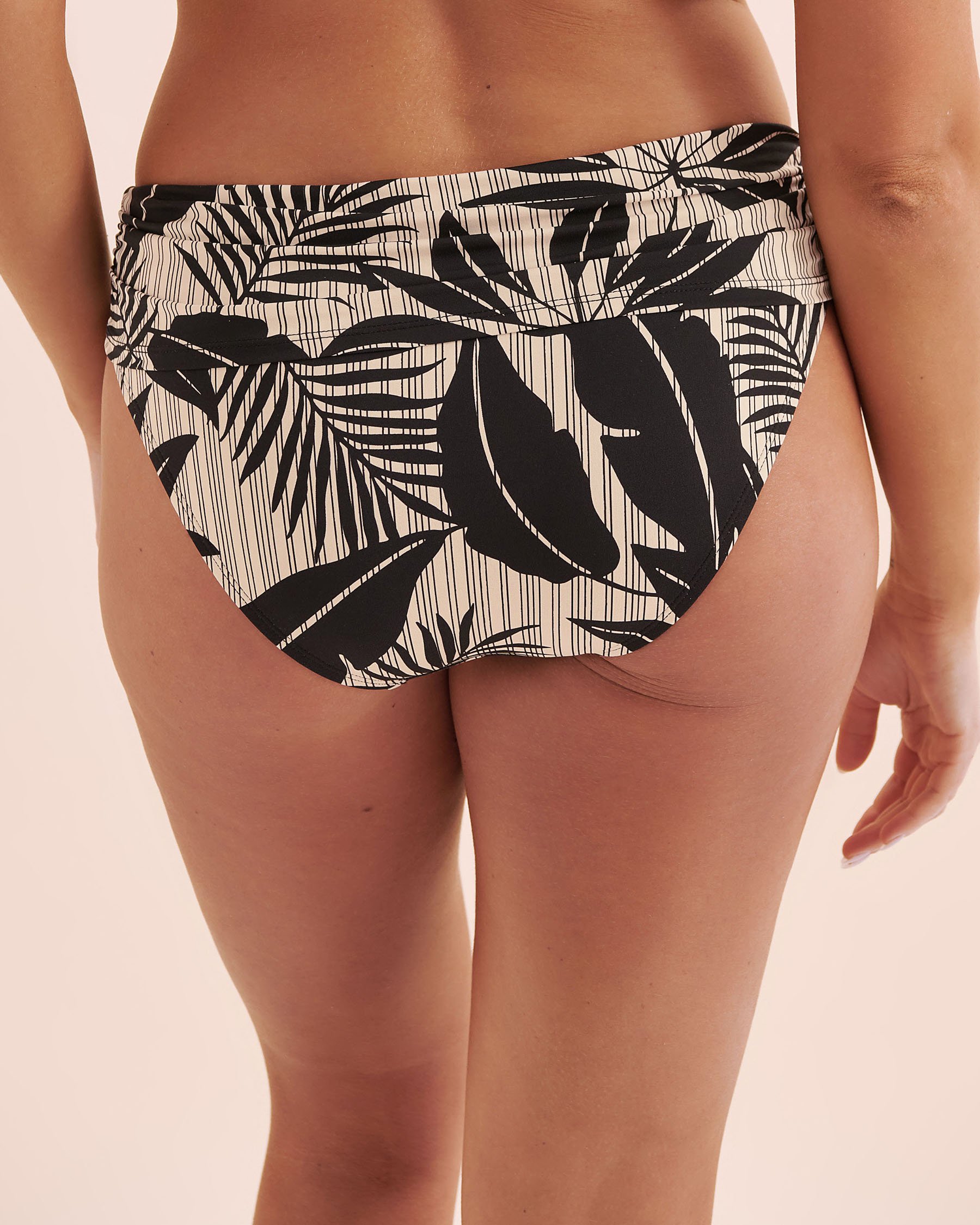 BLEU ROD BEATTIE Island Time Hipster Bikini Bottom White and black RBIT26532 - View2