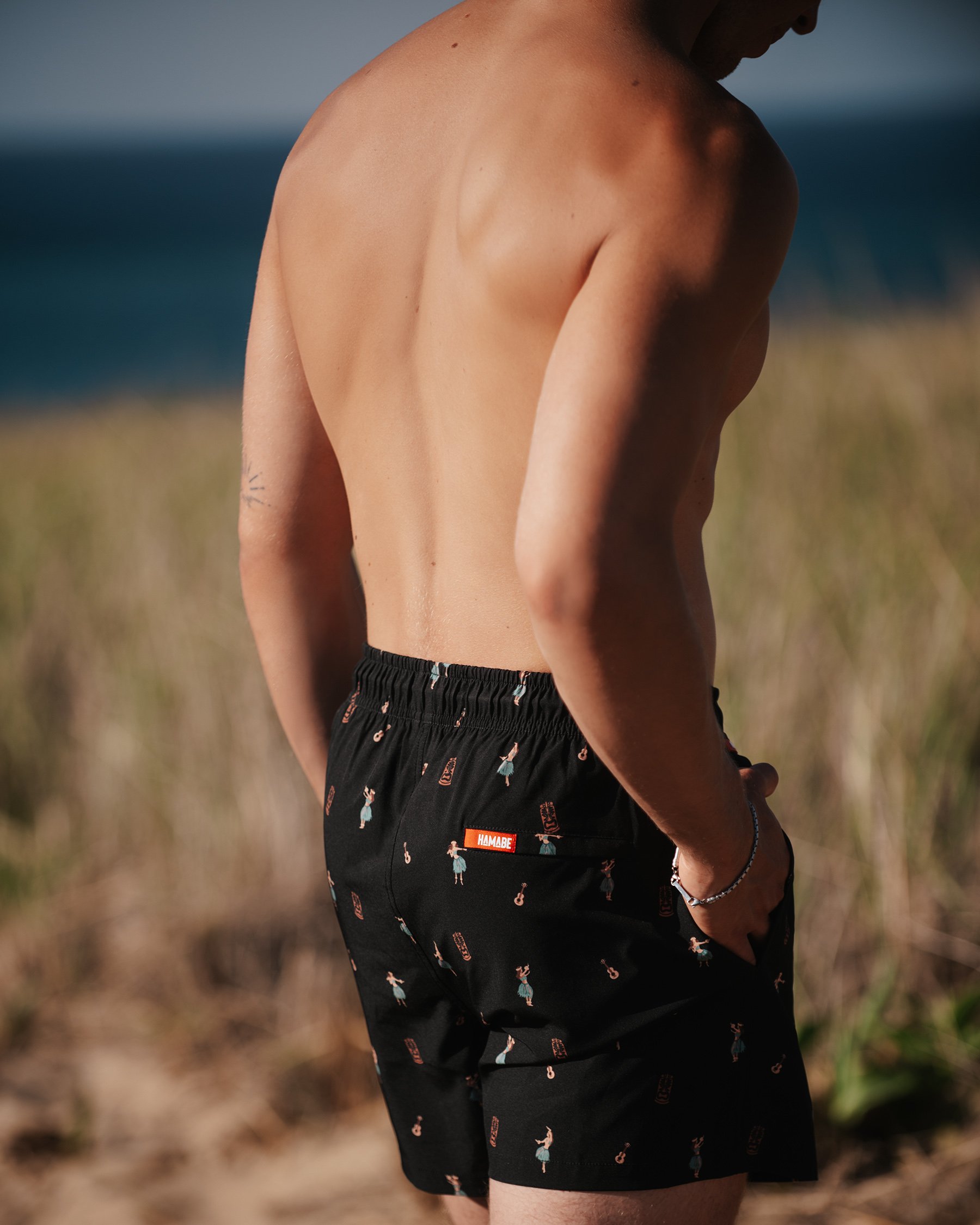 HAMABE Maillot volley avec doublure confort Noir 03100068 - View2