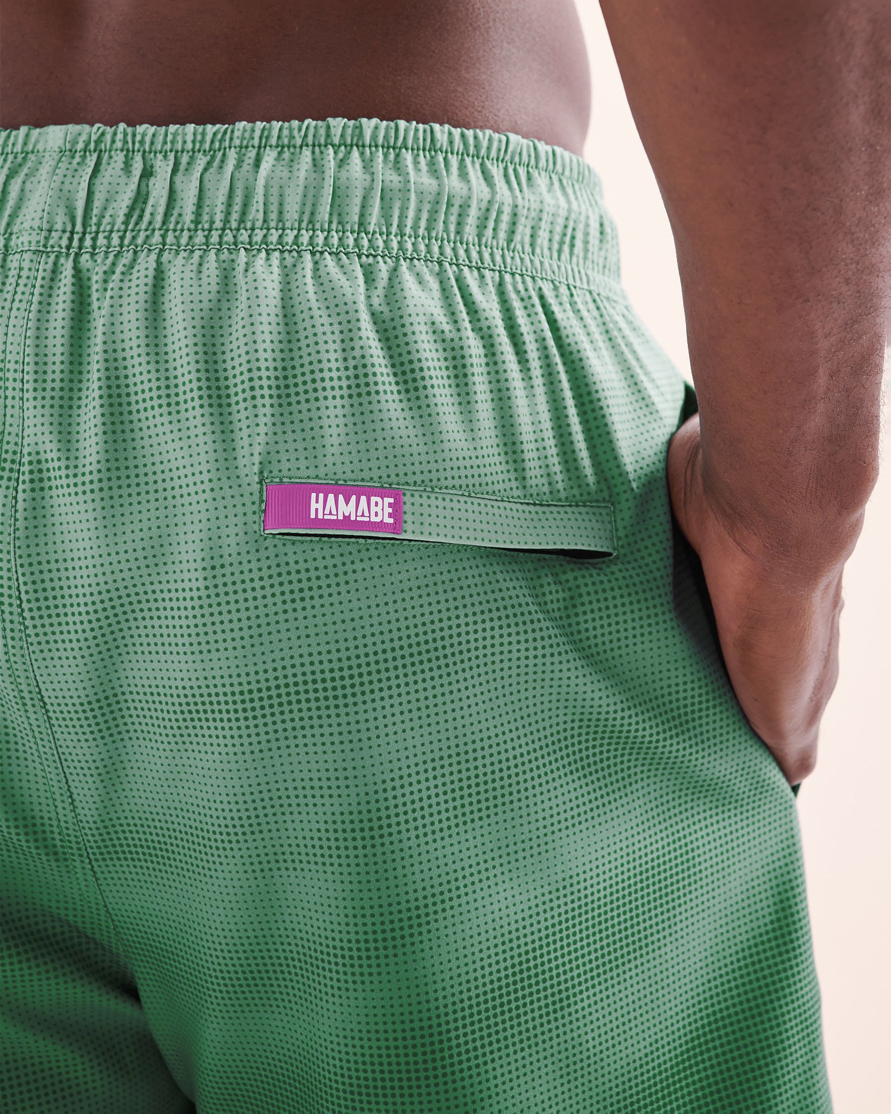 HAMABE Maillot volley avec doublure confort Vert 03100068 - Voir3