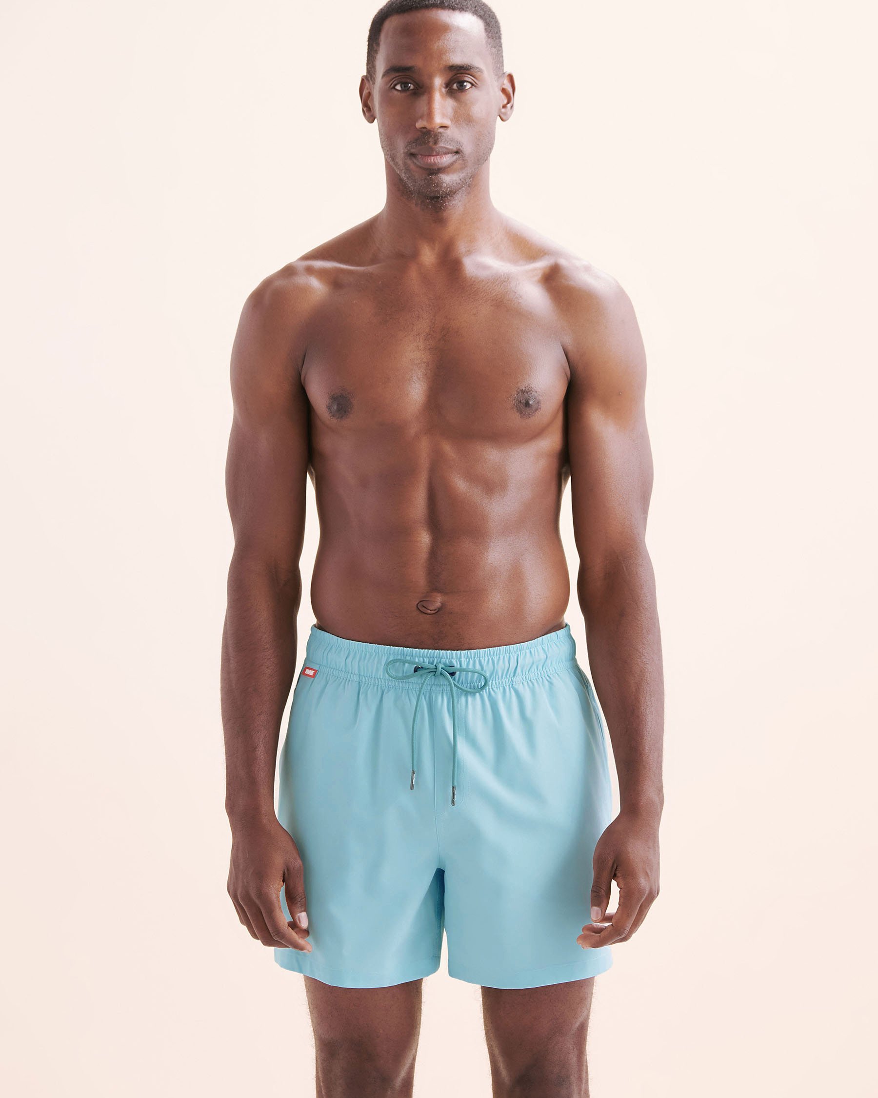 HAMABE Maillot volley avec doublure de compression Bleu aquatique 03100069 - View6