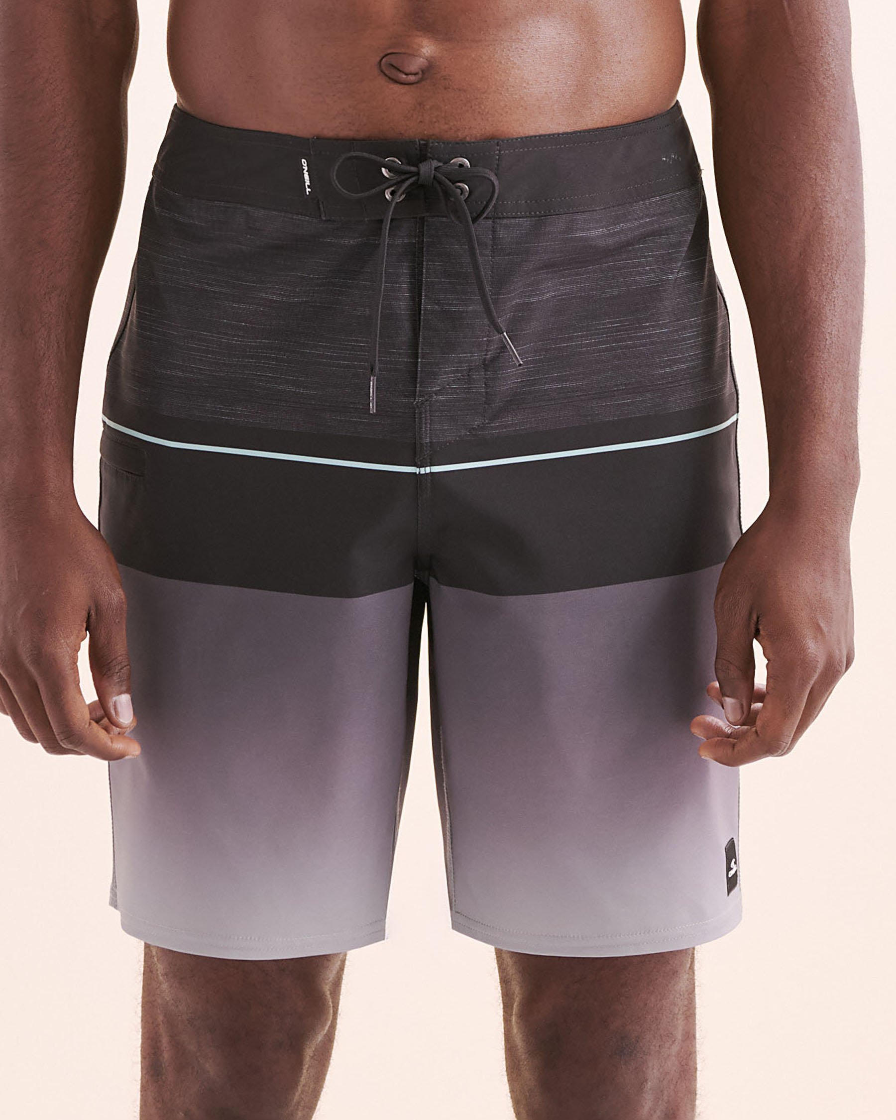 O'NEILL Hyperfreak Heat Block 19'' Boardshort Swimsuit Black and grey SP5106005 - View1