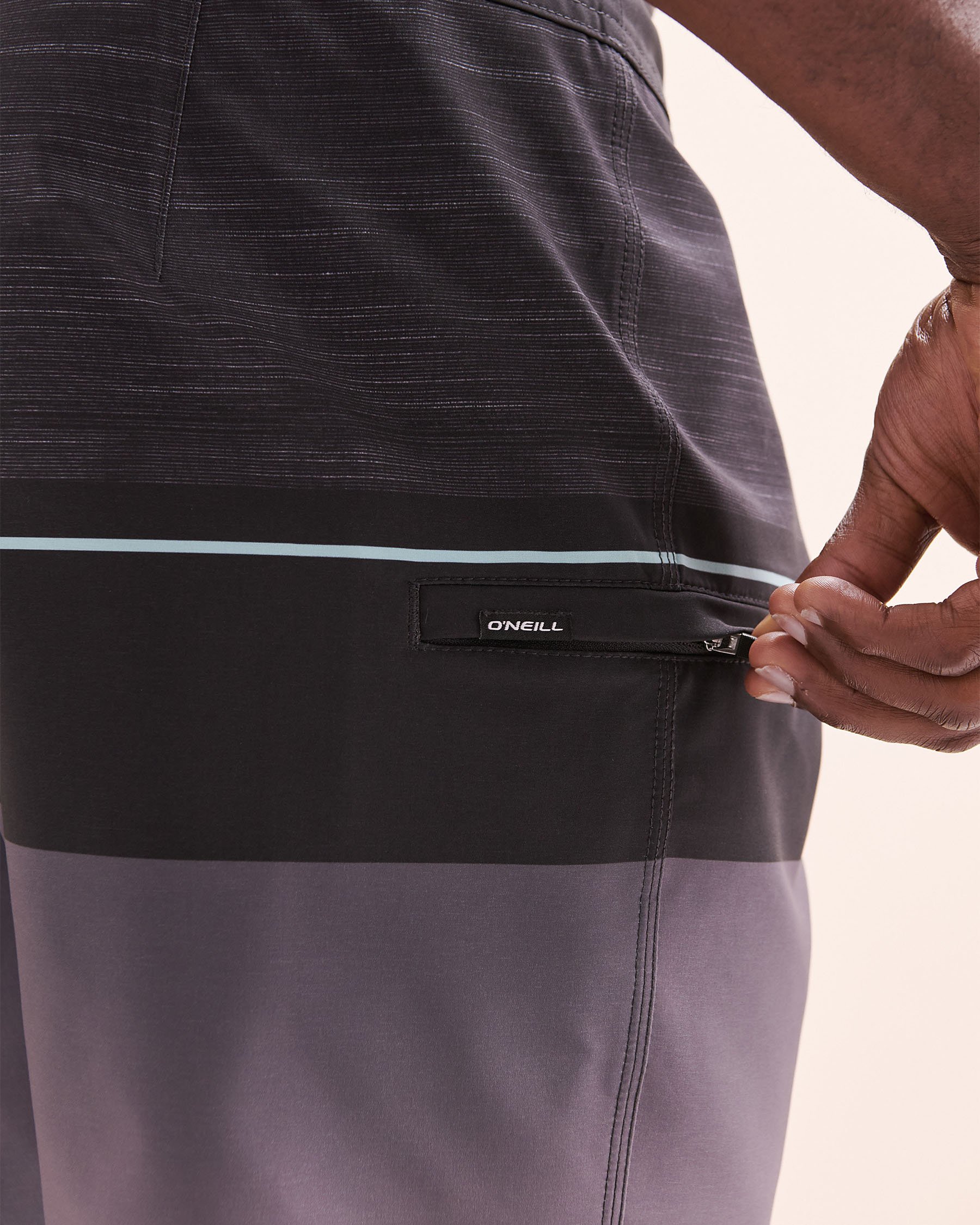 O'NEILL Hyperfreak Heat Block 19'' Boardshort Swimsuit Black and grey SP5106005 - View3