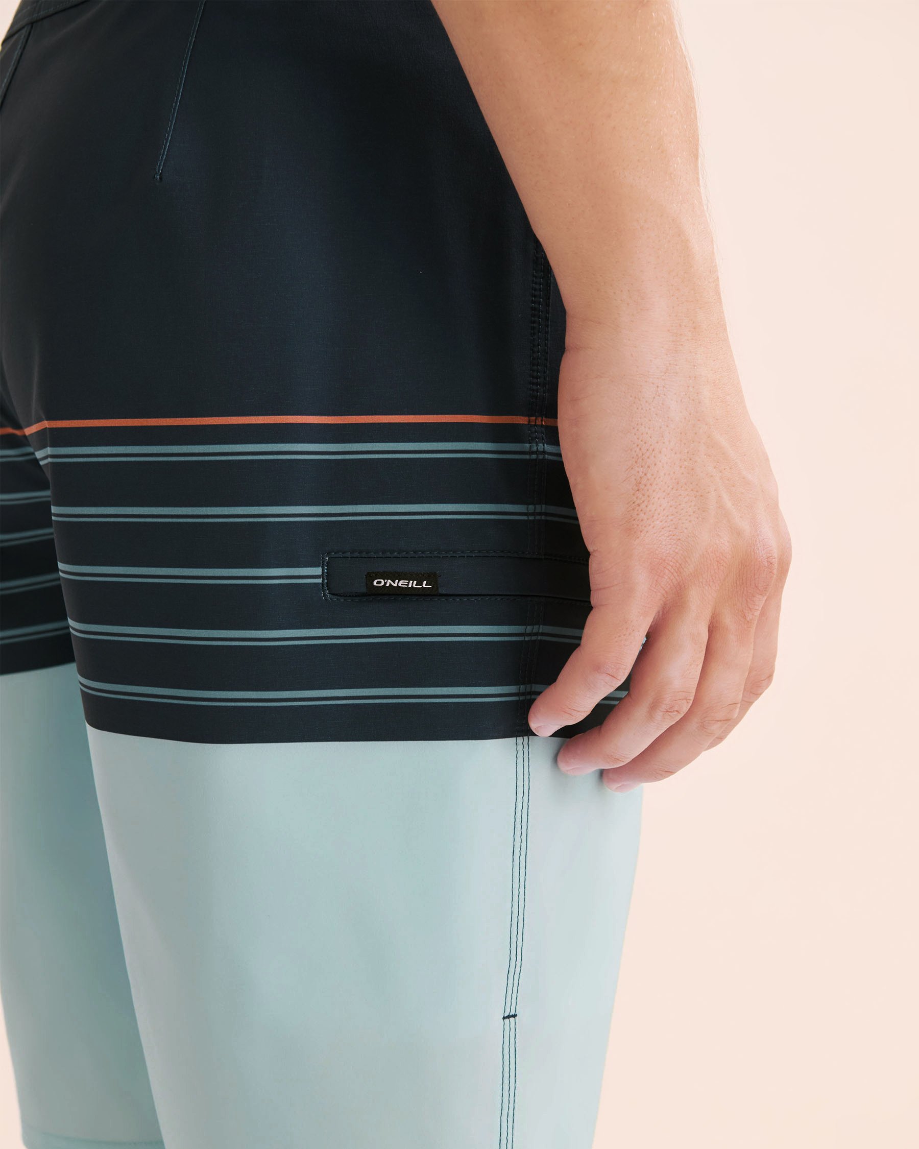 O'NEILL Hyperfreak Heat Stripe 21'' Boardshort Swimsuit Blue and orange SP5106007 - View6