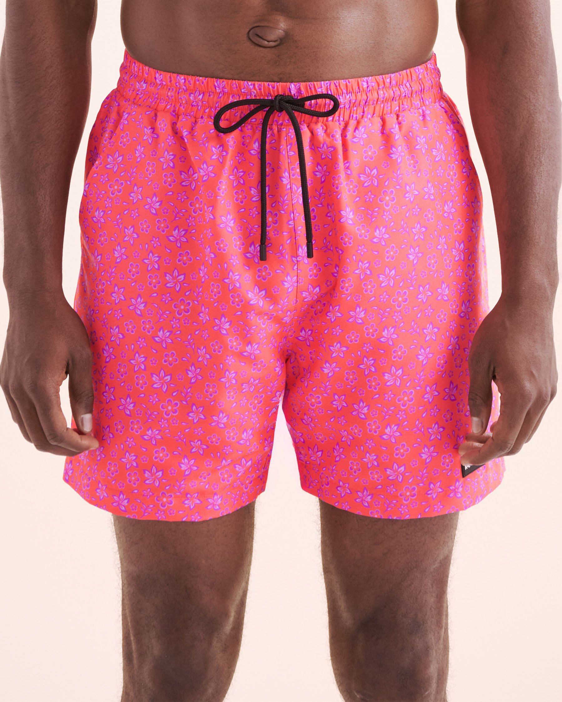 KULANI KINIS Kiss Me Volley Simwsuit Pink and purple TRUNK110KIME - View4