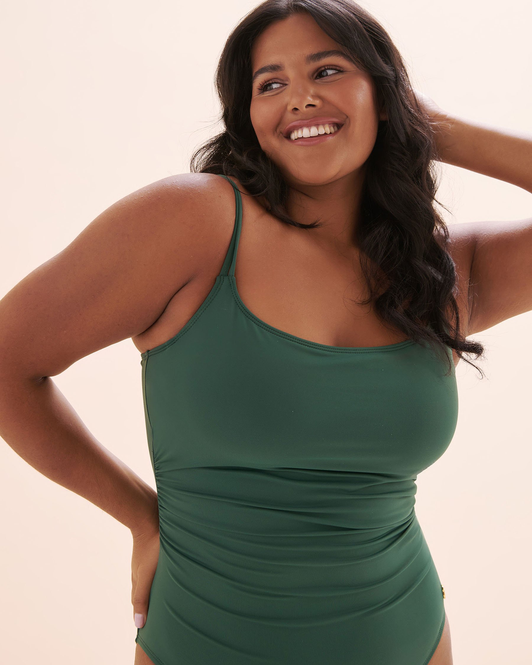 BLEU ROD BEATTIE Maillot de bain une-pièce à col rond Kore Mio Vert RBKK00784 - Voir5