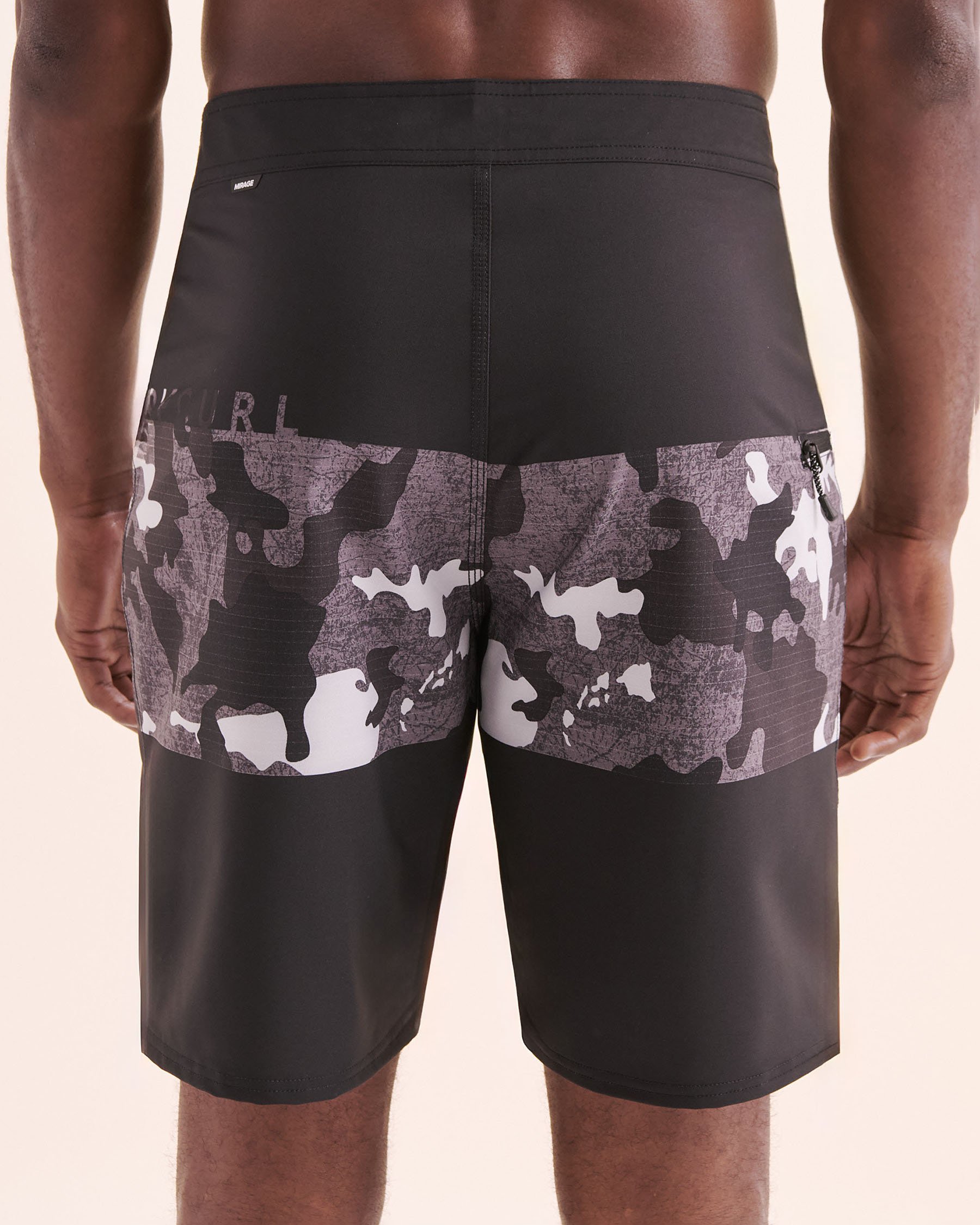 RIP CURL Mirage Divided 20'' Boardshort Swimsuit Black and grey CBOSA9 - View2