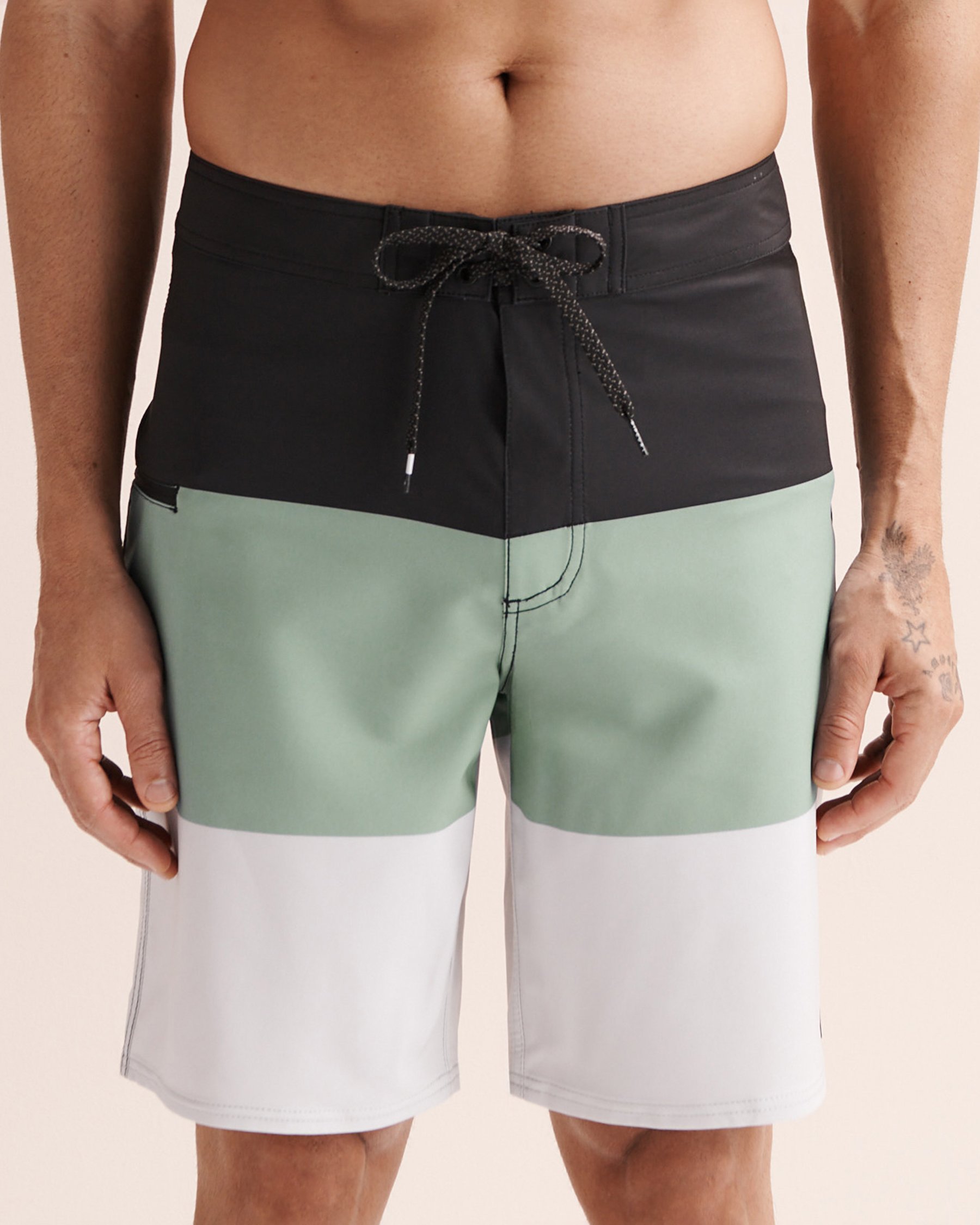 RIP CURL Mirage Divided 20'' Boardshort Swimsuit Black, blue grey CBOSA9 - View1