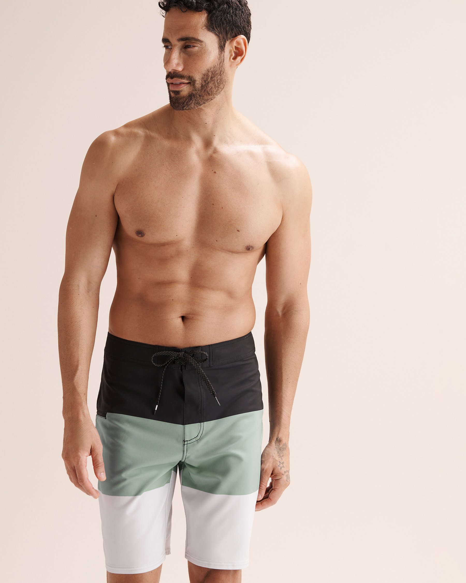 RIP CURL Mirage Divided 20'' Boardshort Swimsuit Black, blue grey CBOSA9 - View4