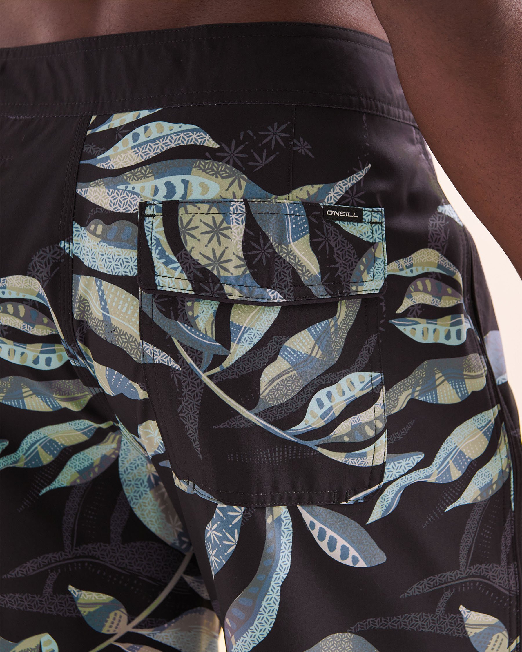 O'NEILL Hyperfreak Mysto Scallop 21'' Boardshort Swimsuit Black FA5106007 - View3