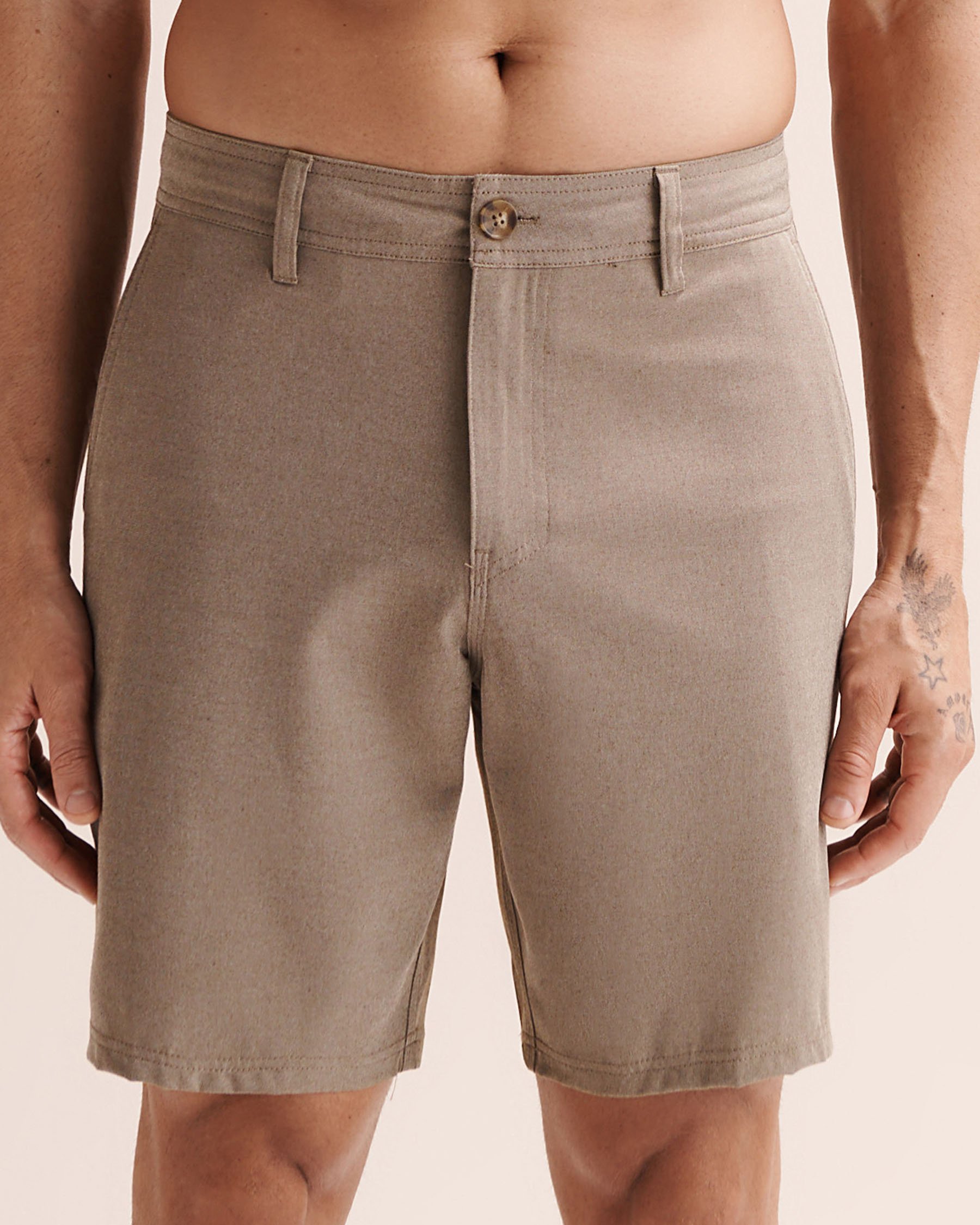 O'NEILL Reserve Light Check 19'' Hybrid Short Brown SP518A010C - View1