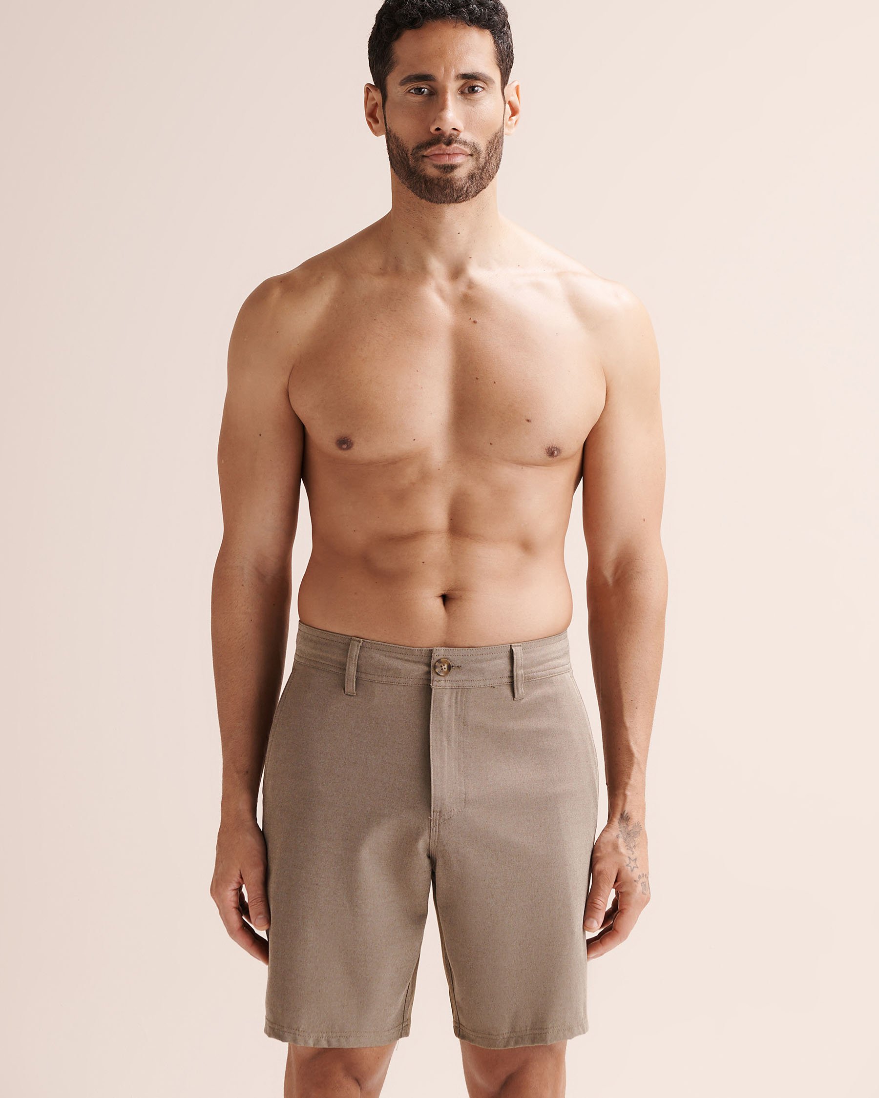 O'NEILL Reserve Light Check 19'' Hybrid Short Brown SP518A010C - View5