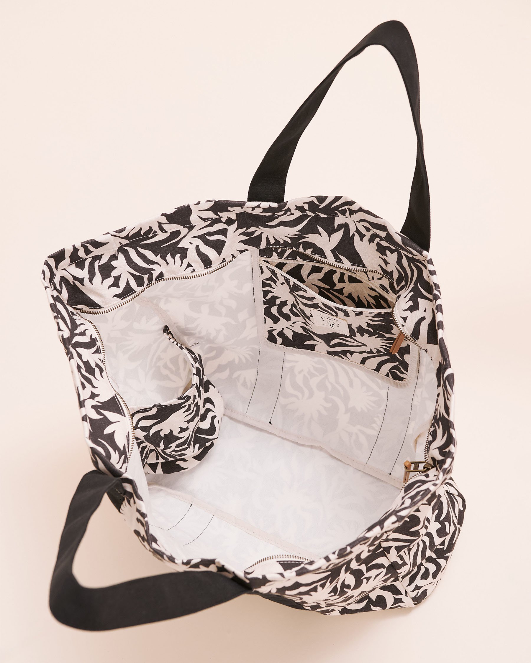 BILLABONG Poppins Playa Bag Black and white 24E651503 - View2