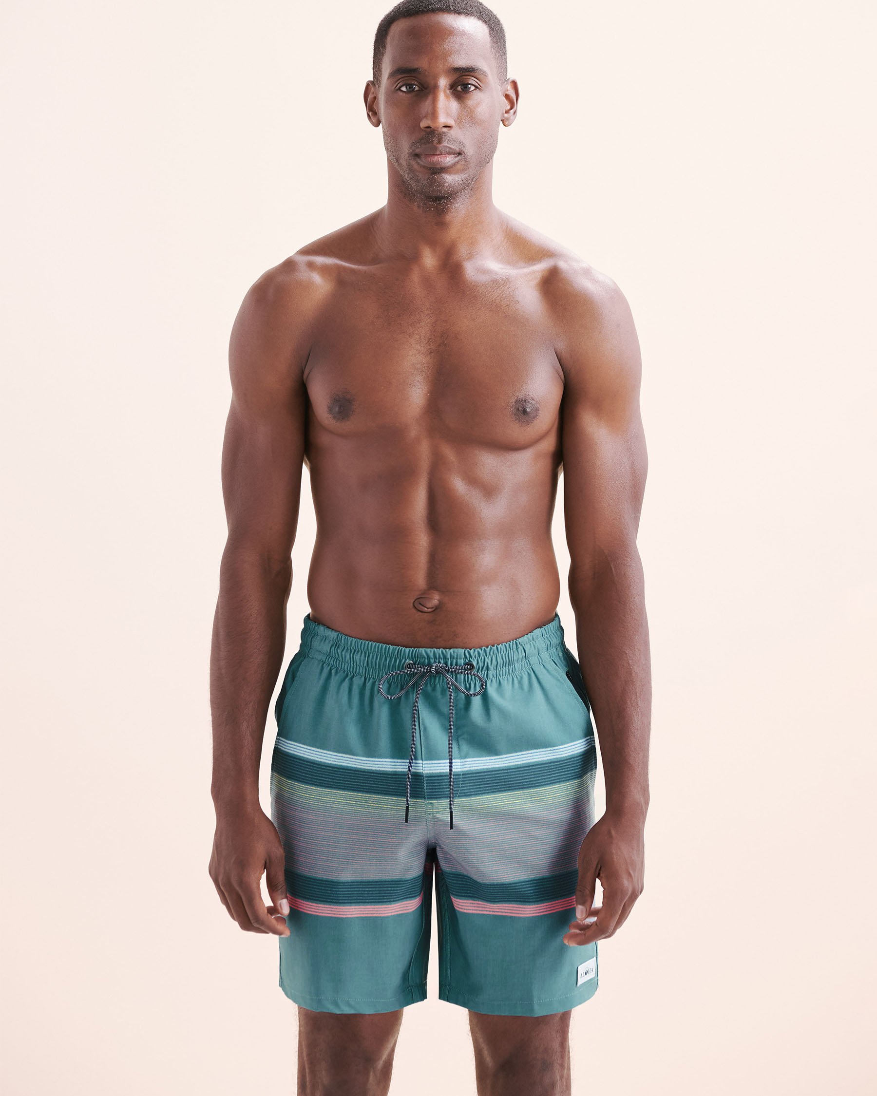 LUCKY ALOHA Maillot volley avec filet Quest Bleu, rose, jaune QST1148 - View5