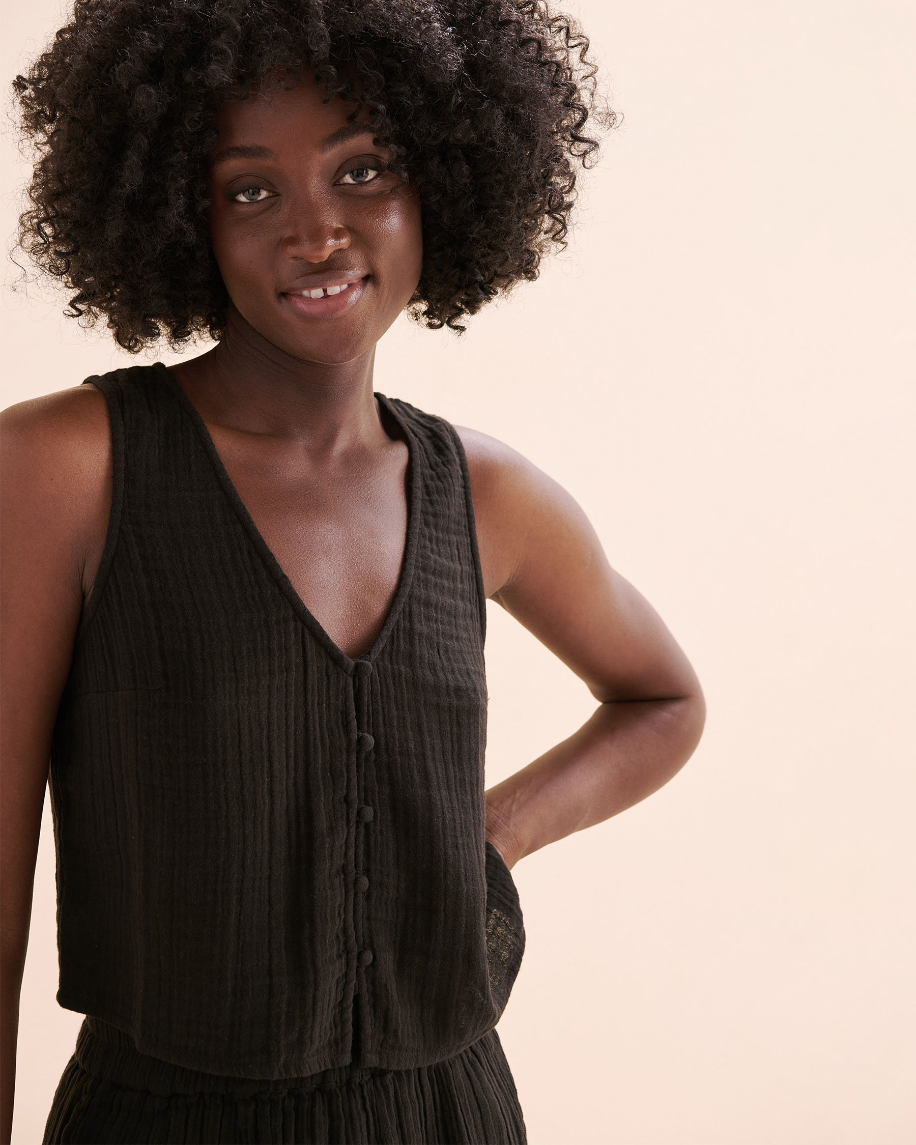 RIP CURL Premium Surf Top Black 06MWSH - View3