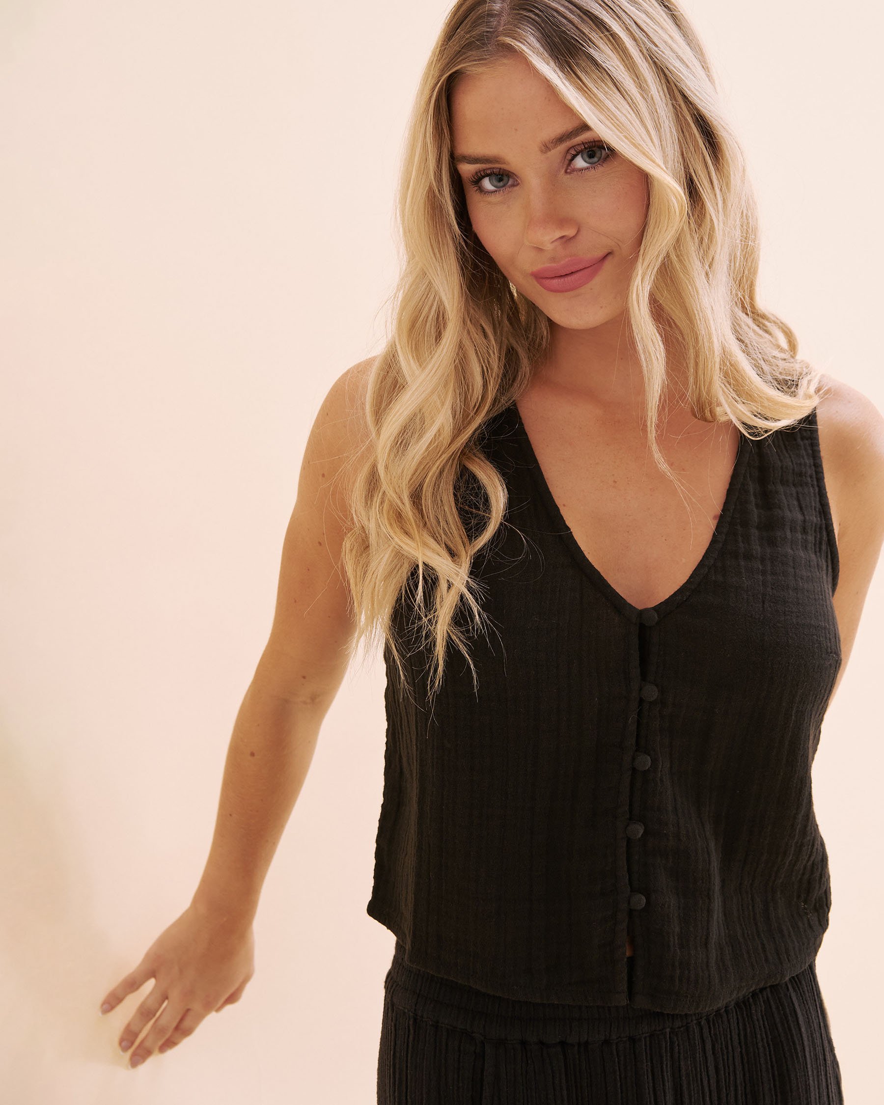 RIP CURL Premium Surf Top Black 06MWSH - View8