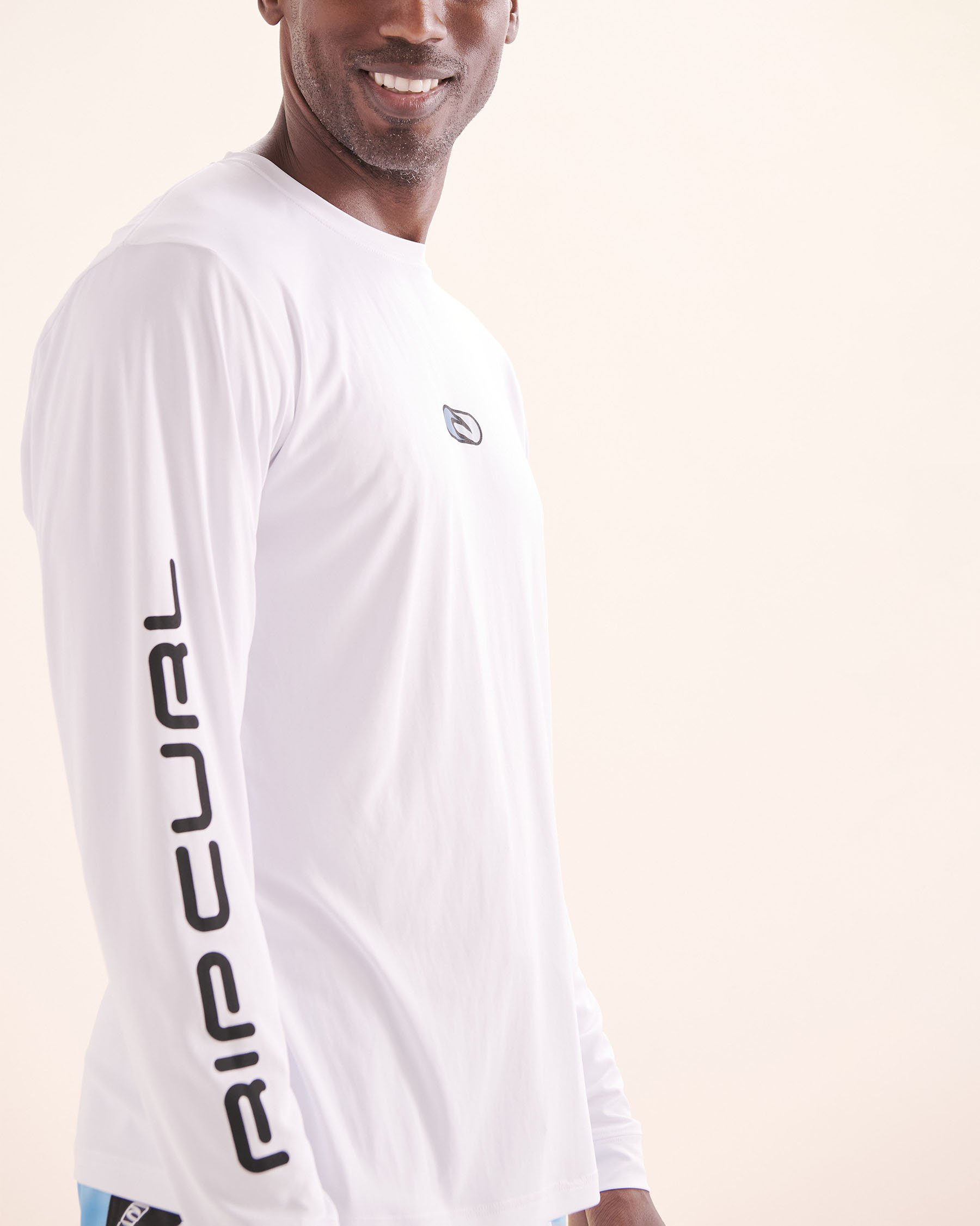 RIP CURL Icons of Surflite UPF Long Sleeves Rashguard White 162MRV - View3