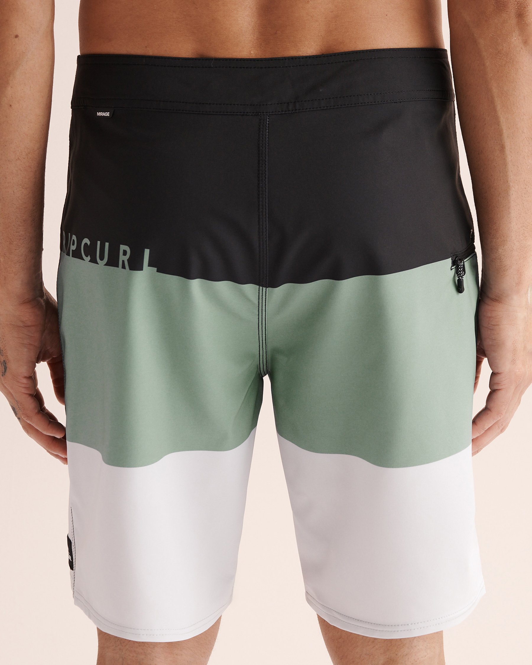 RIP CURL Mirage Divided 20'' Boardshort Swimsuit Black, blue grey CBOSA9 - View2