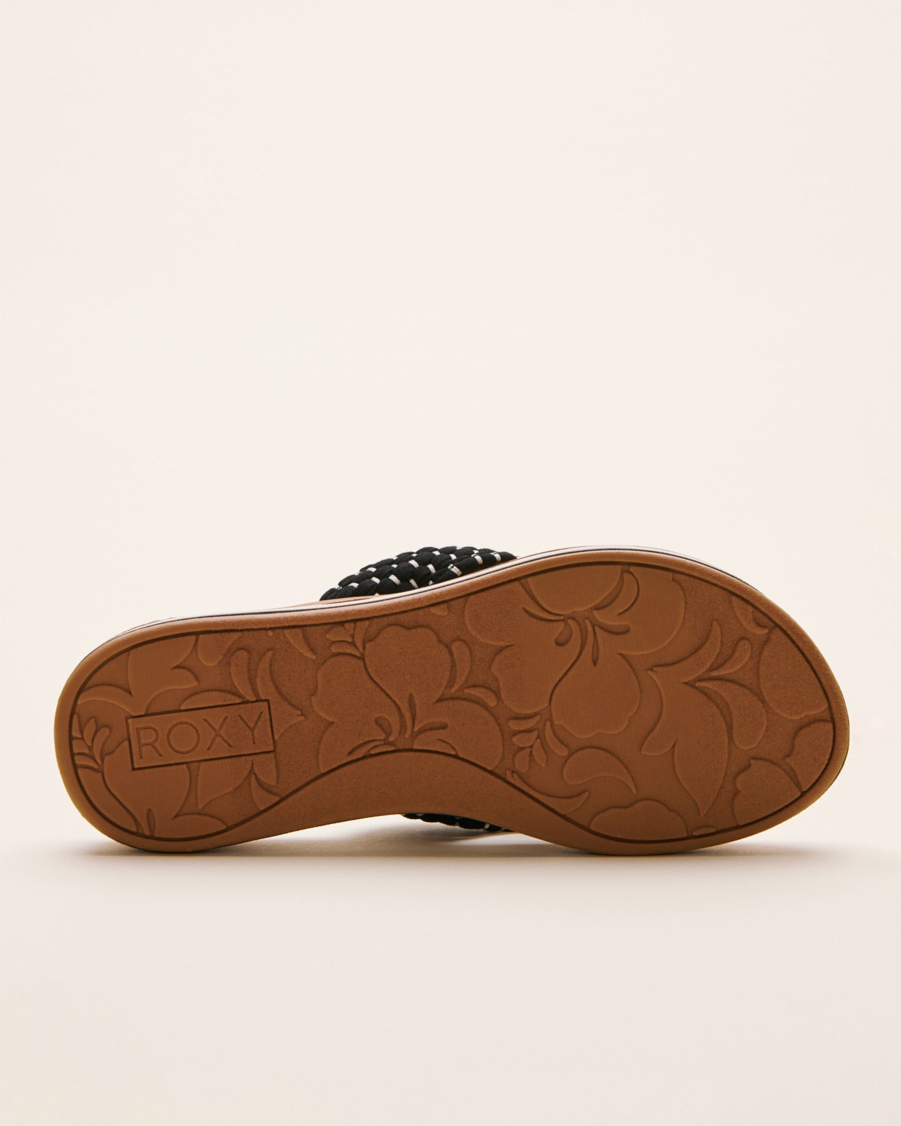 ROXY Sandales compensées Colbee Hi Noir, Beige, Blanc 14039293 - Voir3