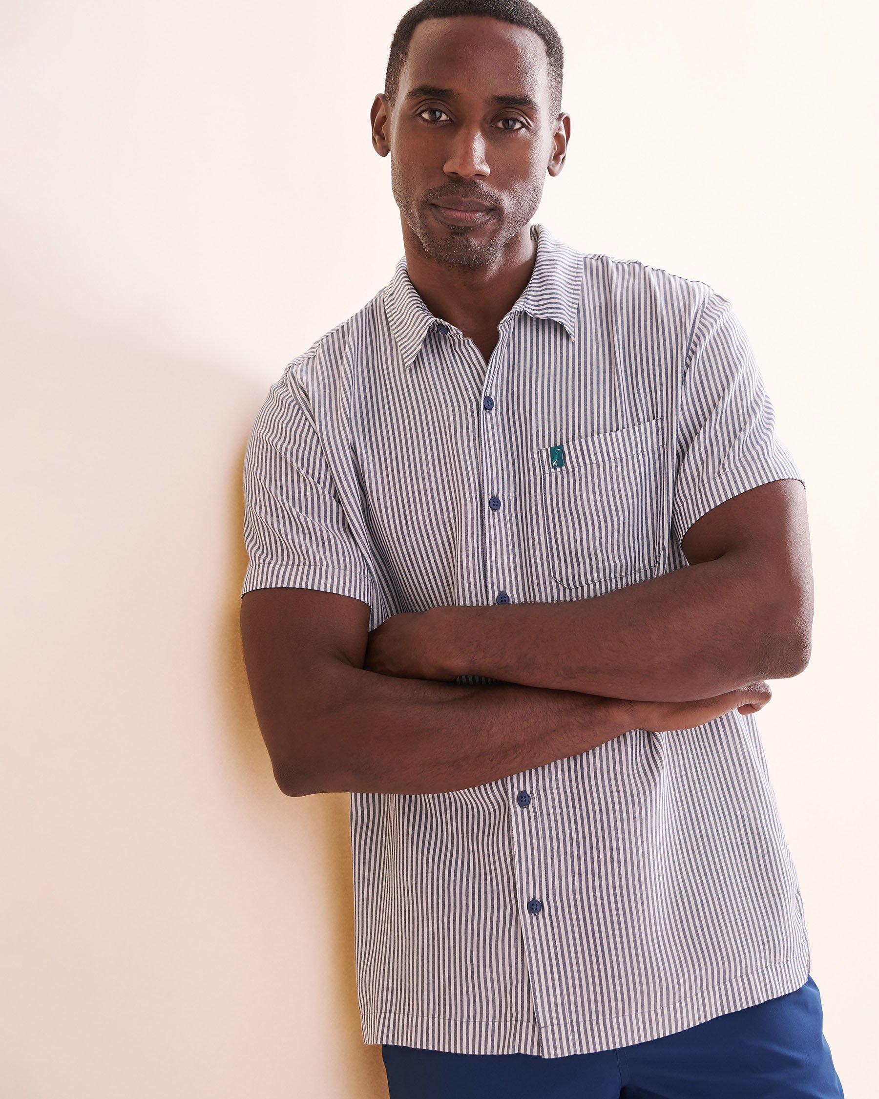 SHORELINE SEVEN Short Sleeves Shirt Blue 04100047 - View5