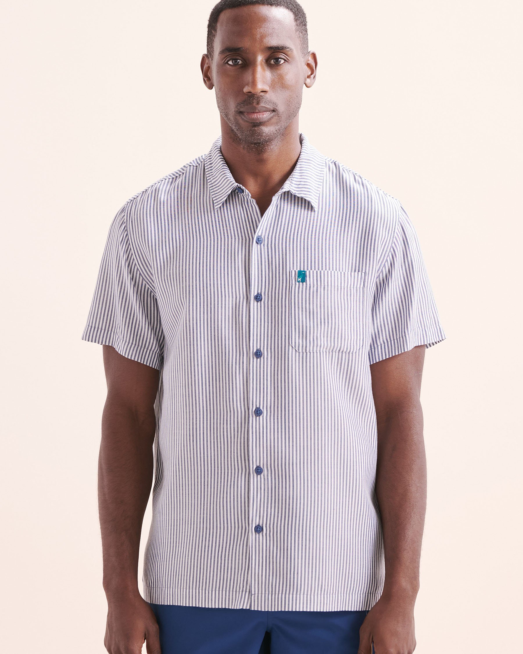 SHORELINE SEVEN Short Sleeves Shirt Blue 04100047 - View8