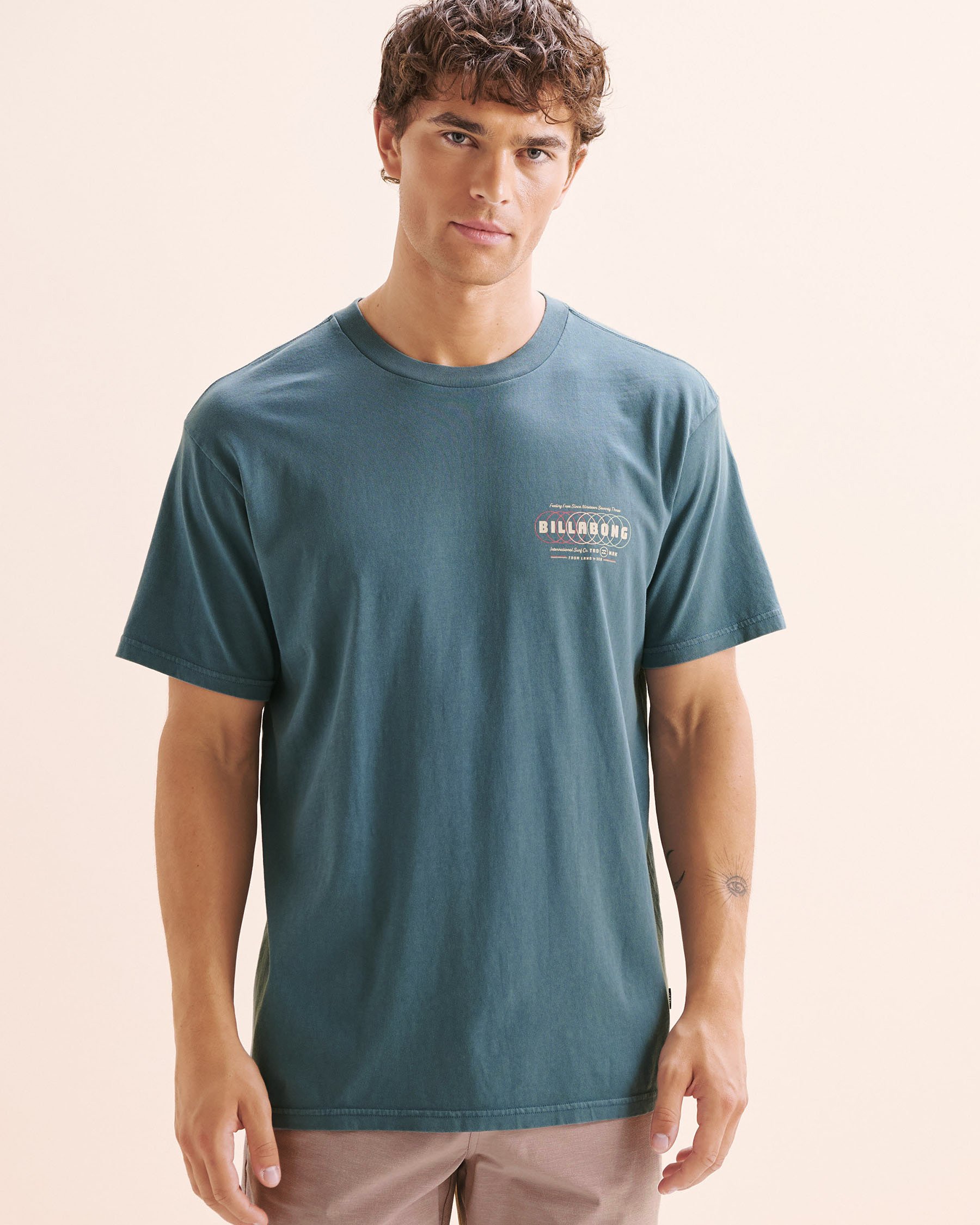 BILLABONG South Runner Premium Short Sleeves T-Shirt Rustic Blue 24A524502 - View4