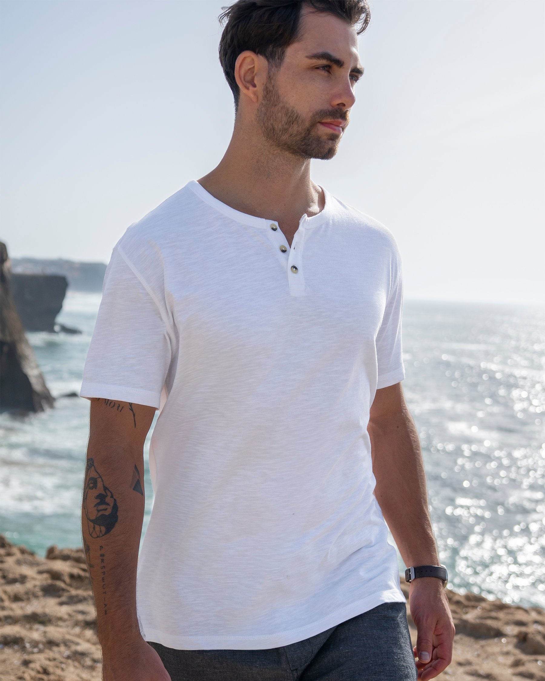 OFF THE BEACH T-shirt White 04100044 - View1