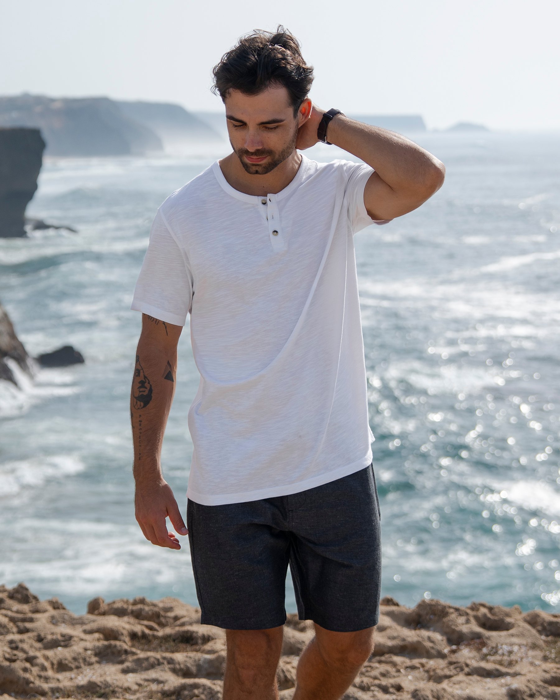 OFF THE BEACH T-shirt Blanc 04100044 - View3