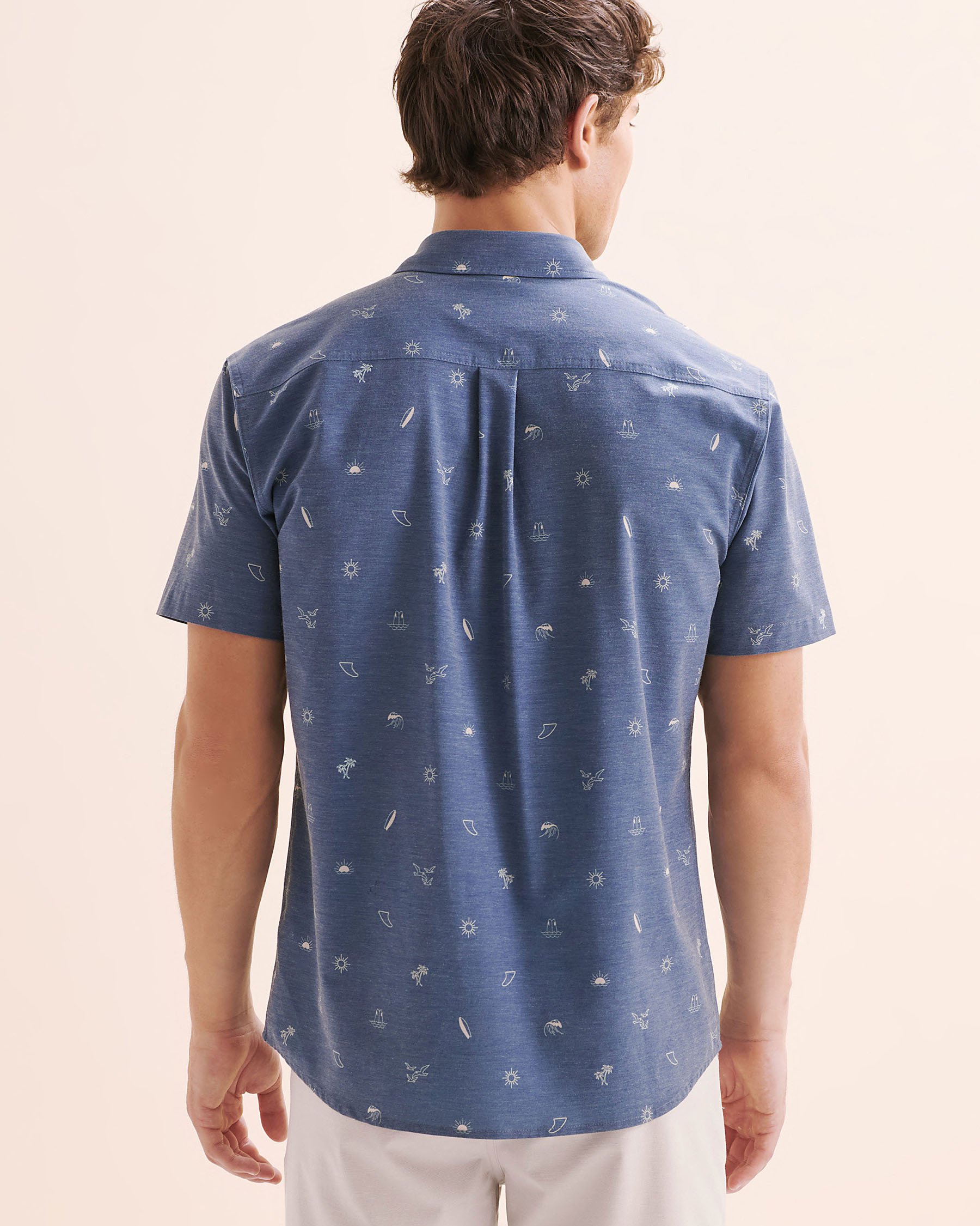 O'NEILL Chemise standard avec protection UPF Traverse TRVLR Bleu et blanc SP5104102 - View2