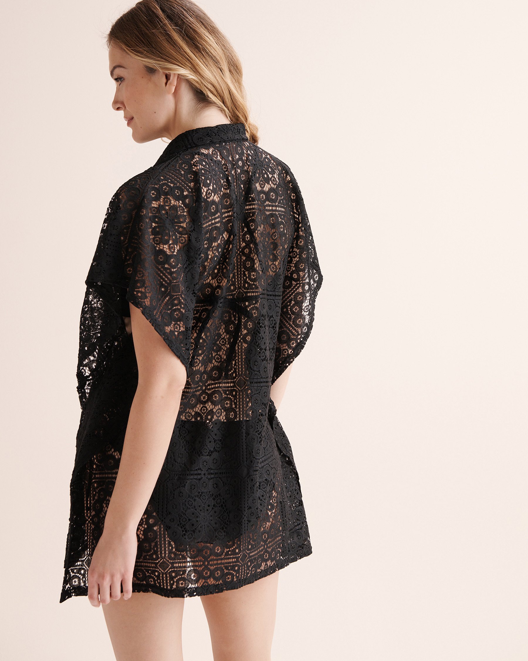 COVER ME Chemise en crochet Coastal Muse Blanc 26027116 - Voir3