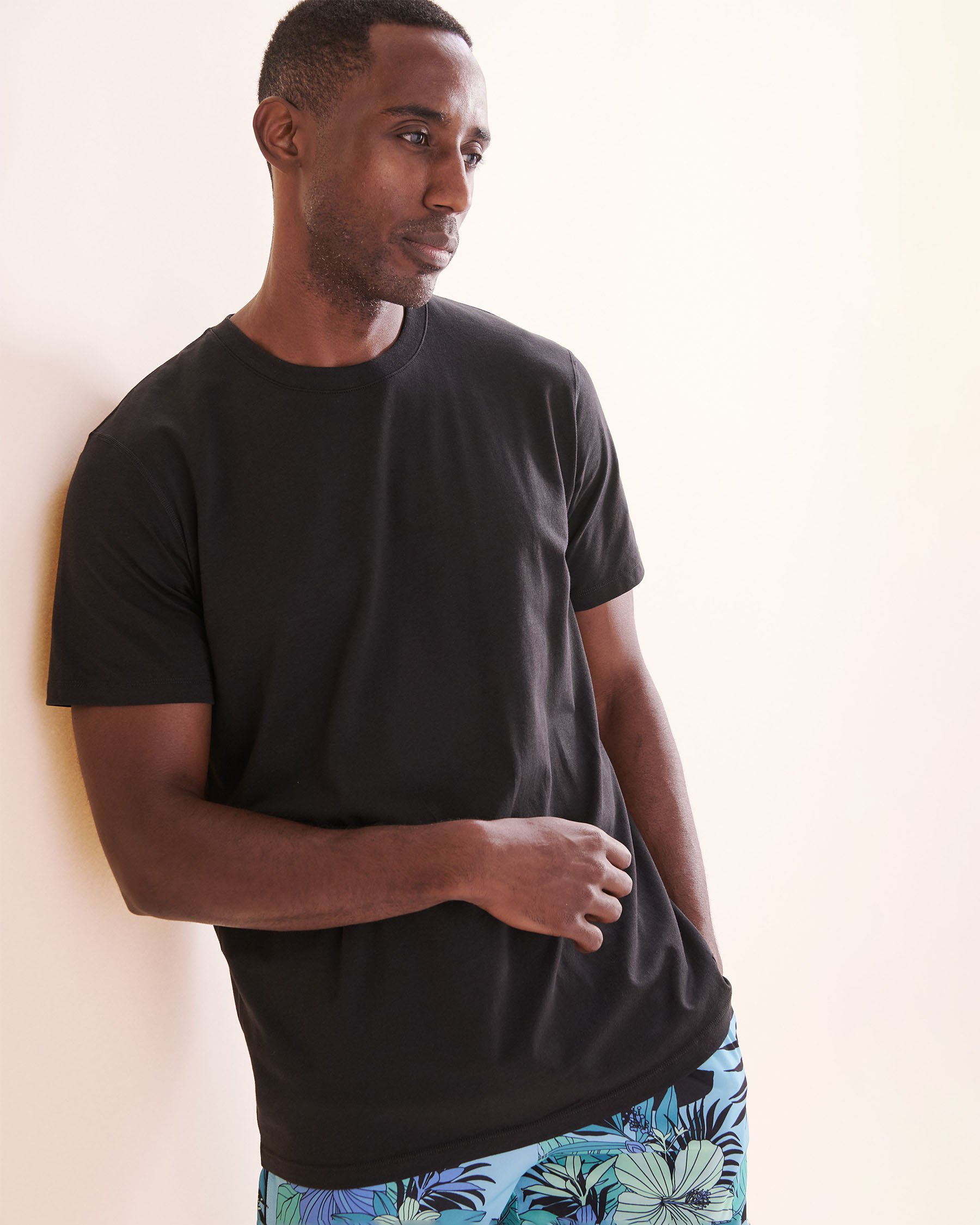 SAXX T-shirt en coton rafraîchissant Noir SXTS82 - View1