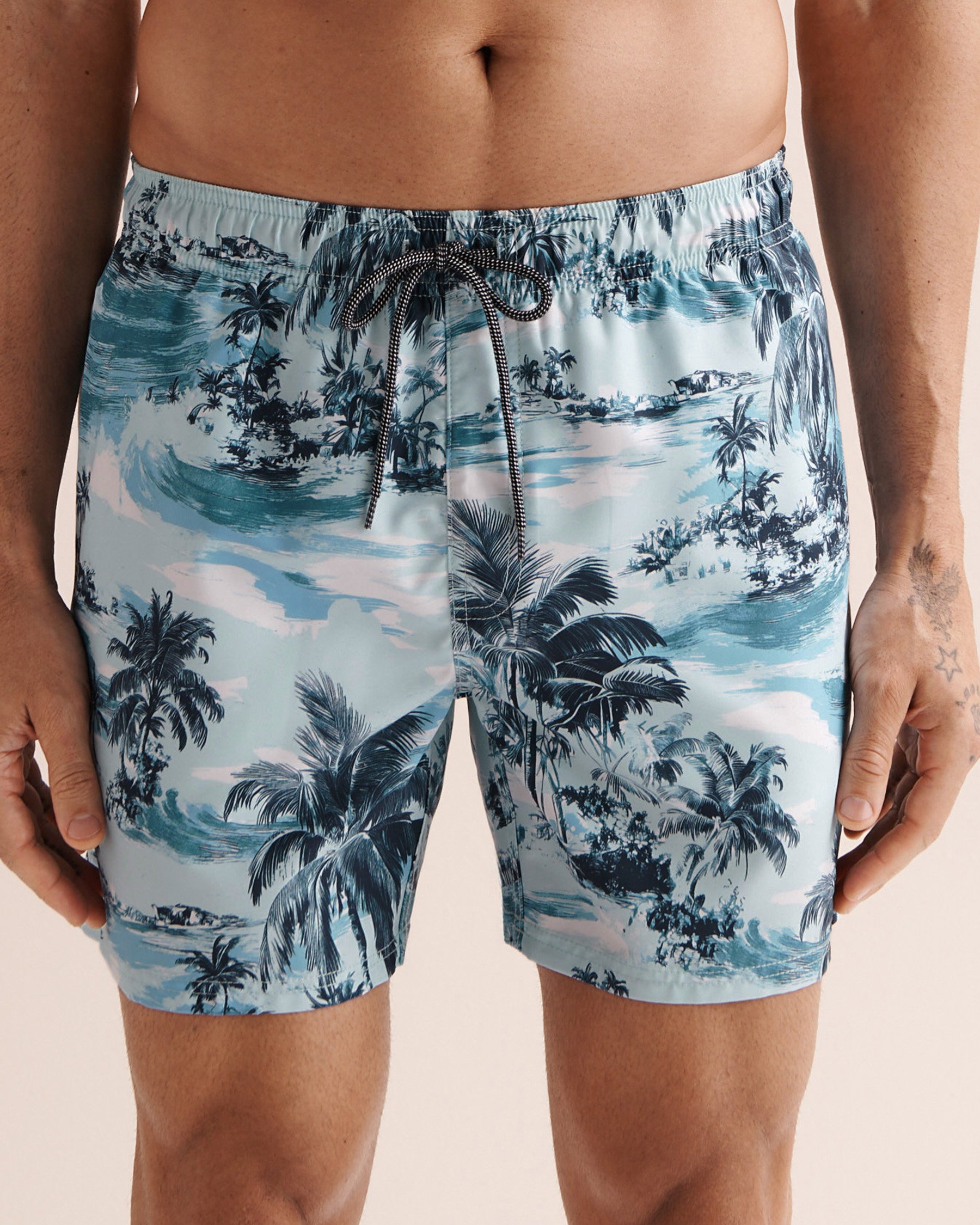 RIP CURL Dreamers Volley Swimsuit Glacier Blue 0ELMBO - View1