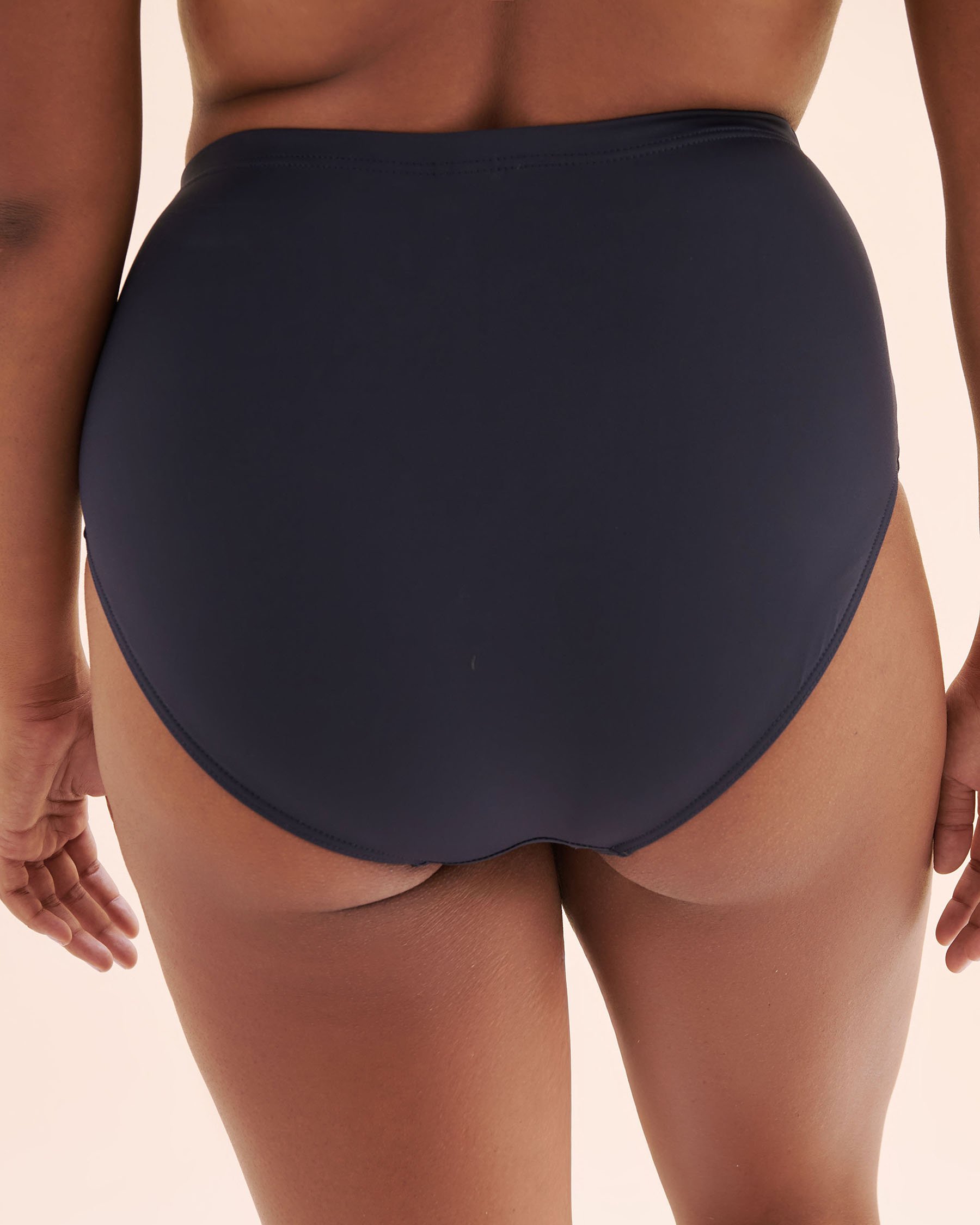 ARTESANDS Hues Botticelli Highwaist Bikini Bottom Navy Blue AT4705P - View7