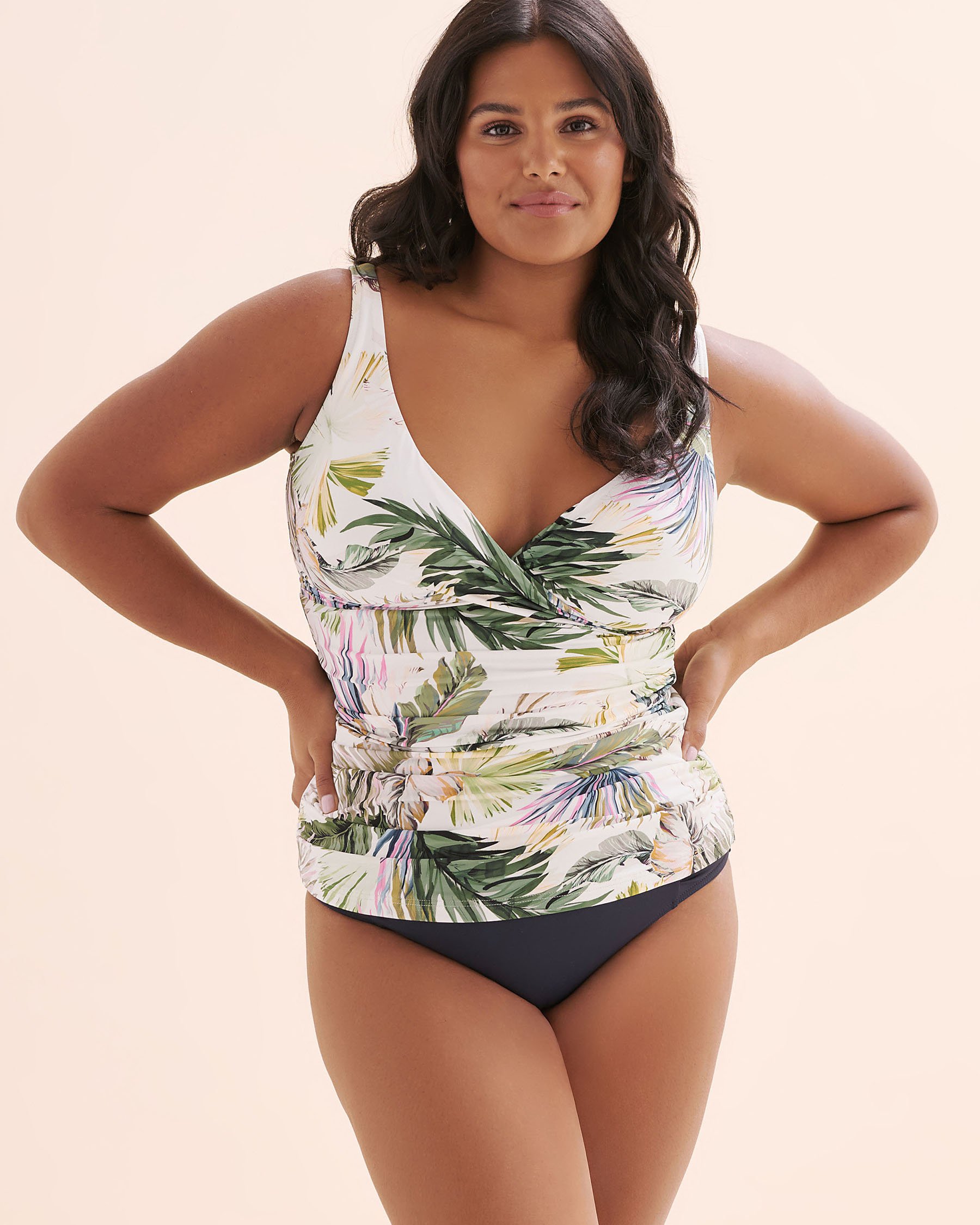 ARTESANDS Hues Botticelli Highwaist Bikini Bottom Navy Blue AT4705P - View10