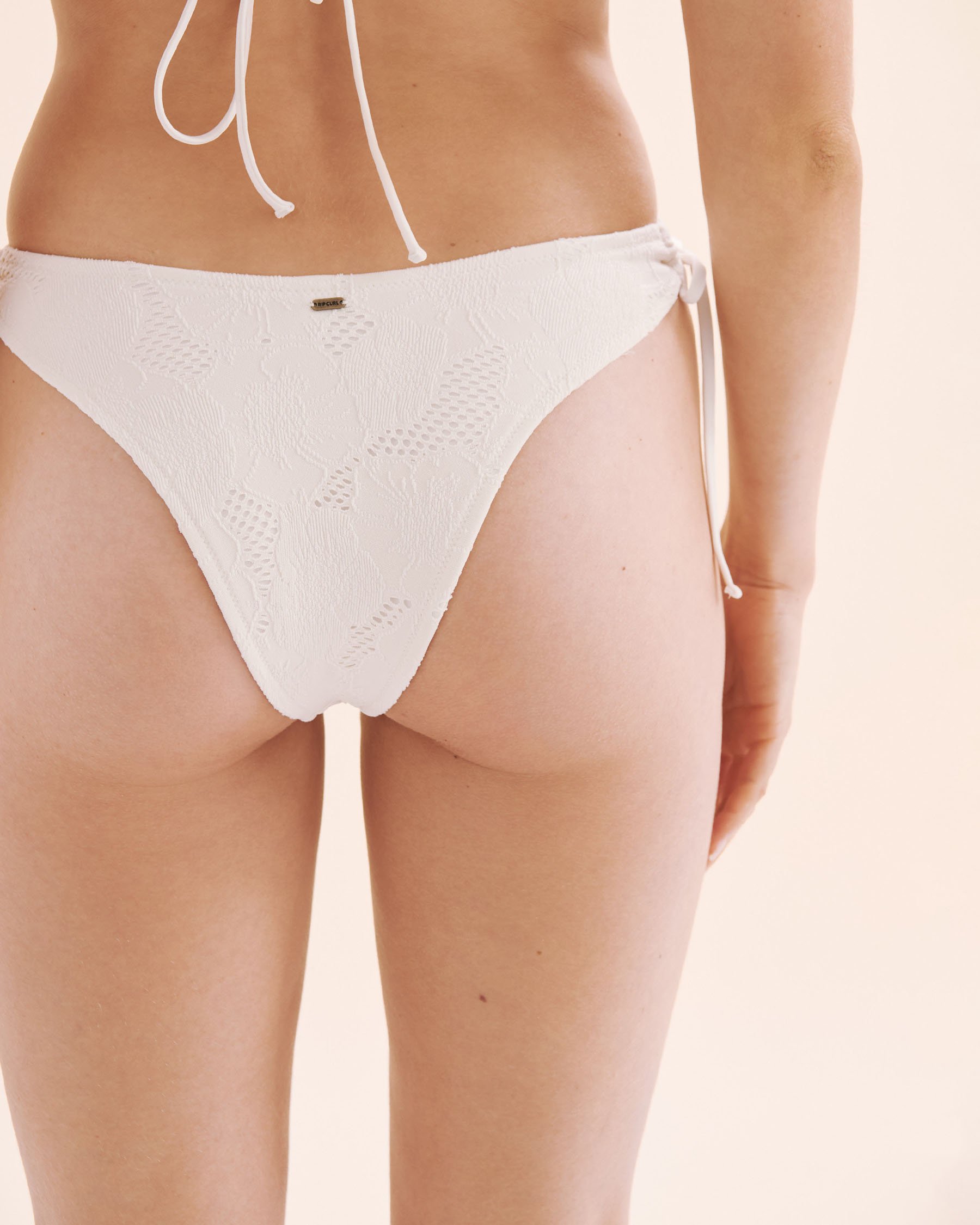 RIP CURL Oasis Skimpy Bikini Bottom White 0VOWSW - View2